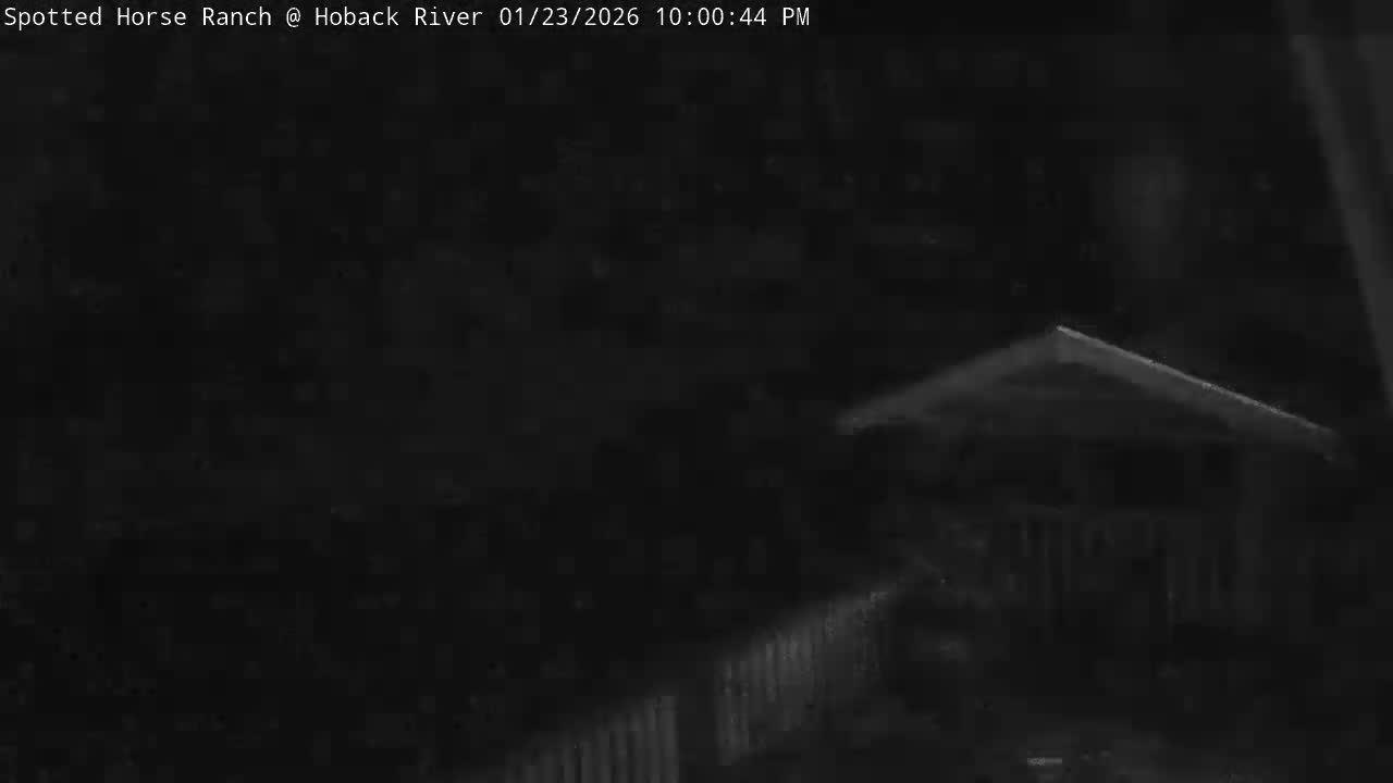 Hoback River View from Spotted Horse Ranch Live Cam - Hoback, Teton, Wyoming, USA