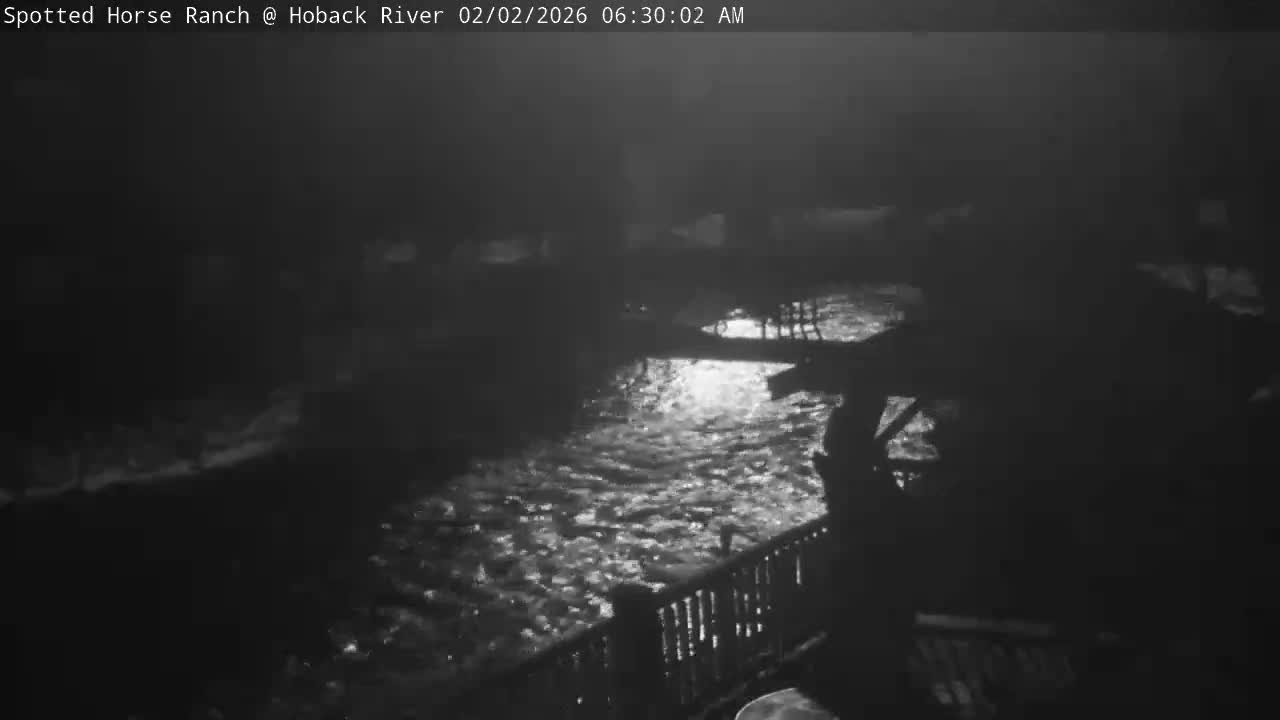 Hoback River View from Spotted Horse Ranch Live Cam - Hoback, Teton, Wyoming, USA