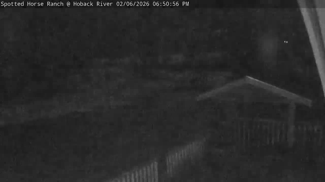 Hoback River View from Spotted Horse Ranch Live Cam - Hoback, Teton, Wyoming, USA