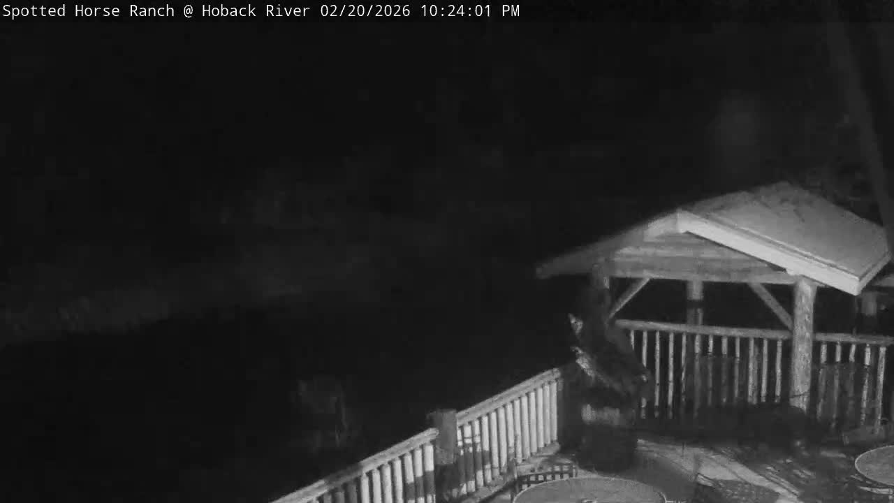 Hoback River View from Spotted Horse Ranch Live Cam - Hoback, Teton, Wyoming, USA
