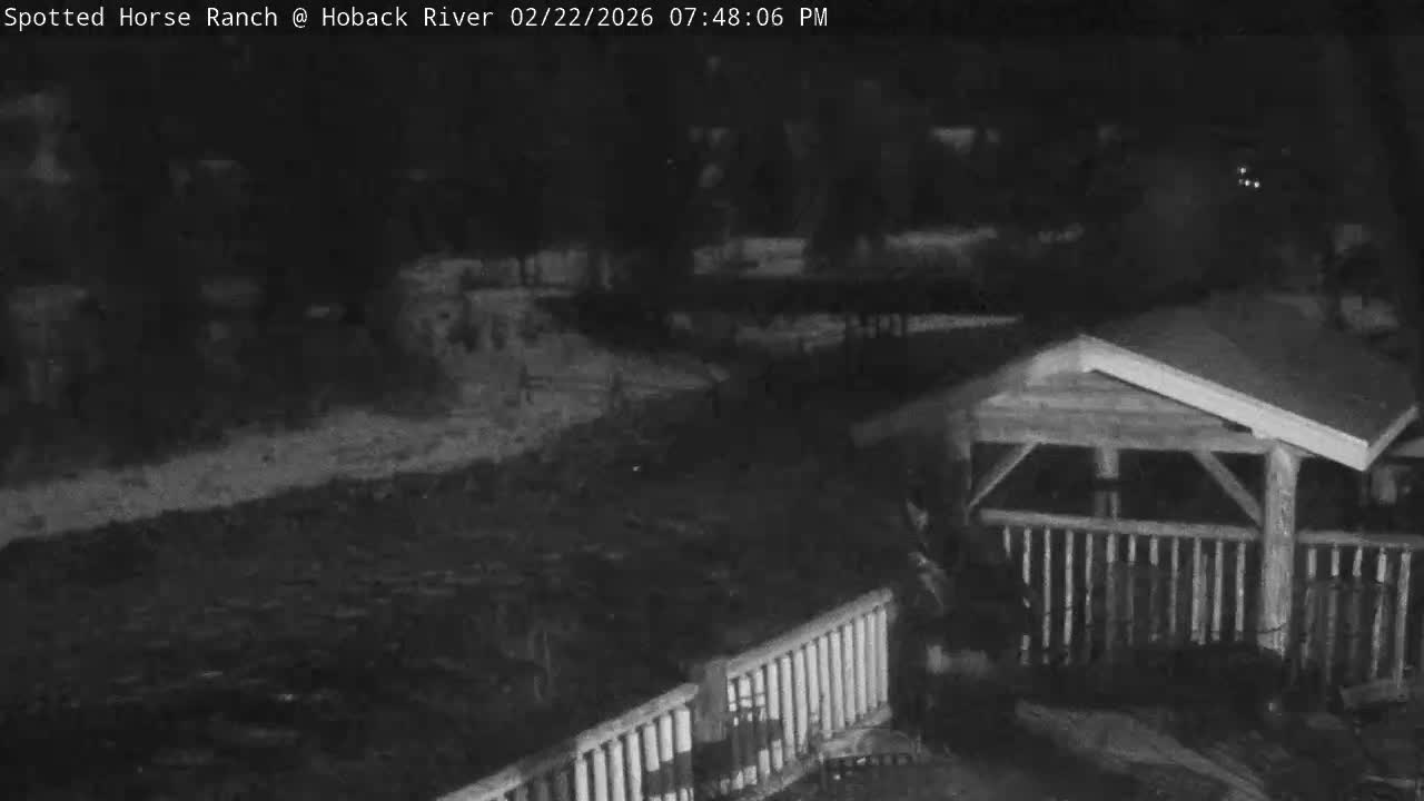 Hoback River View from Spotted Horse Ranch Live Cam - Hoback, Teton, Wyoming, USA