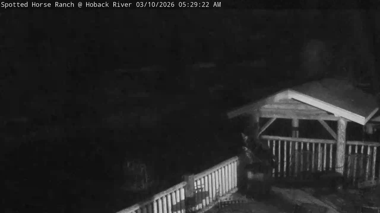 Hoback River View from Spotted Horse Ranch Live Cam - Hoback, Teton, Wyoming, USA