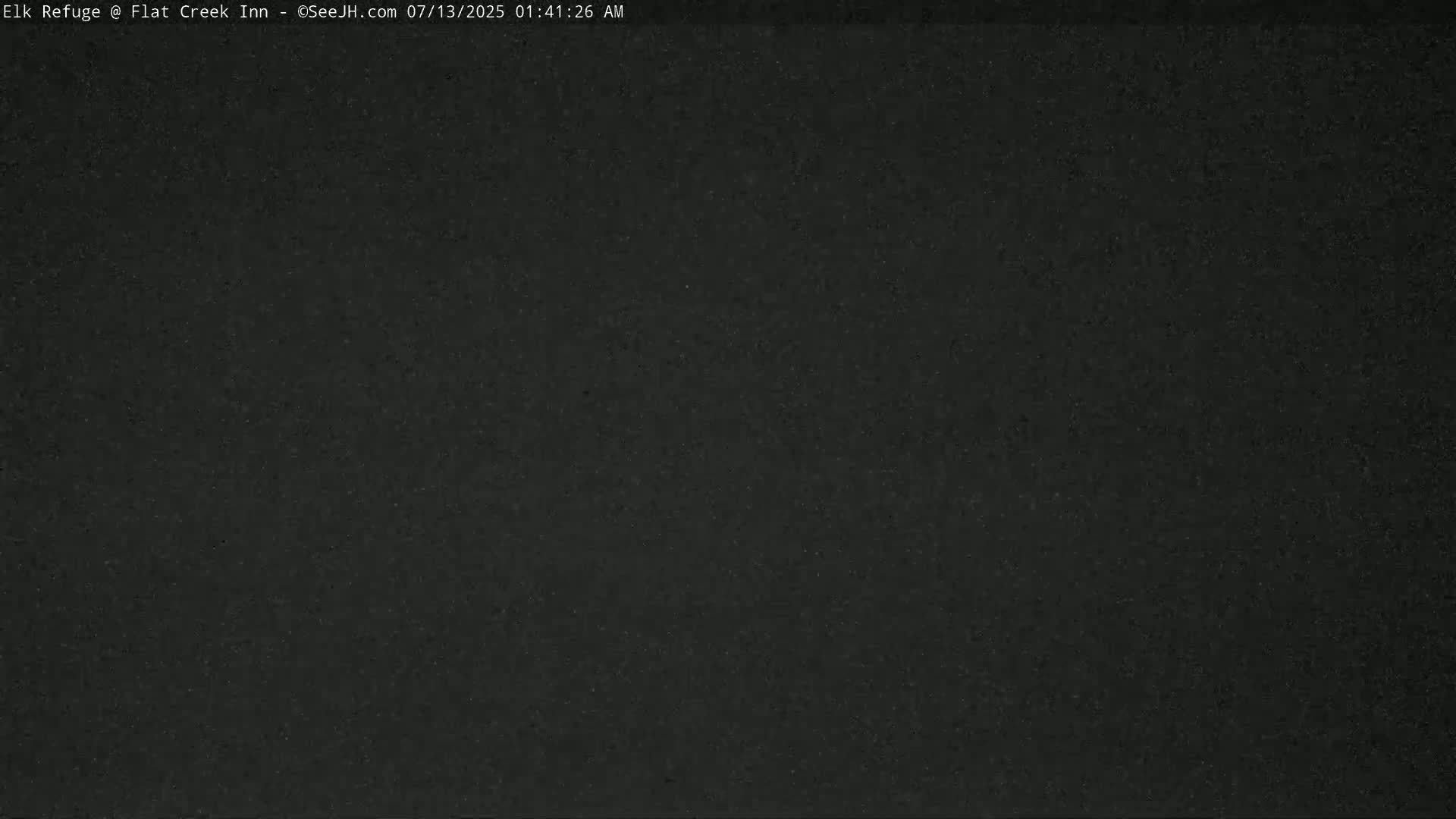 The image is a uniformly dark gray or black, possibly depicting a nighttime scene or a low-light condition.