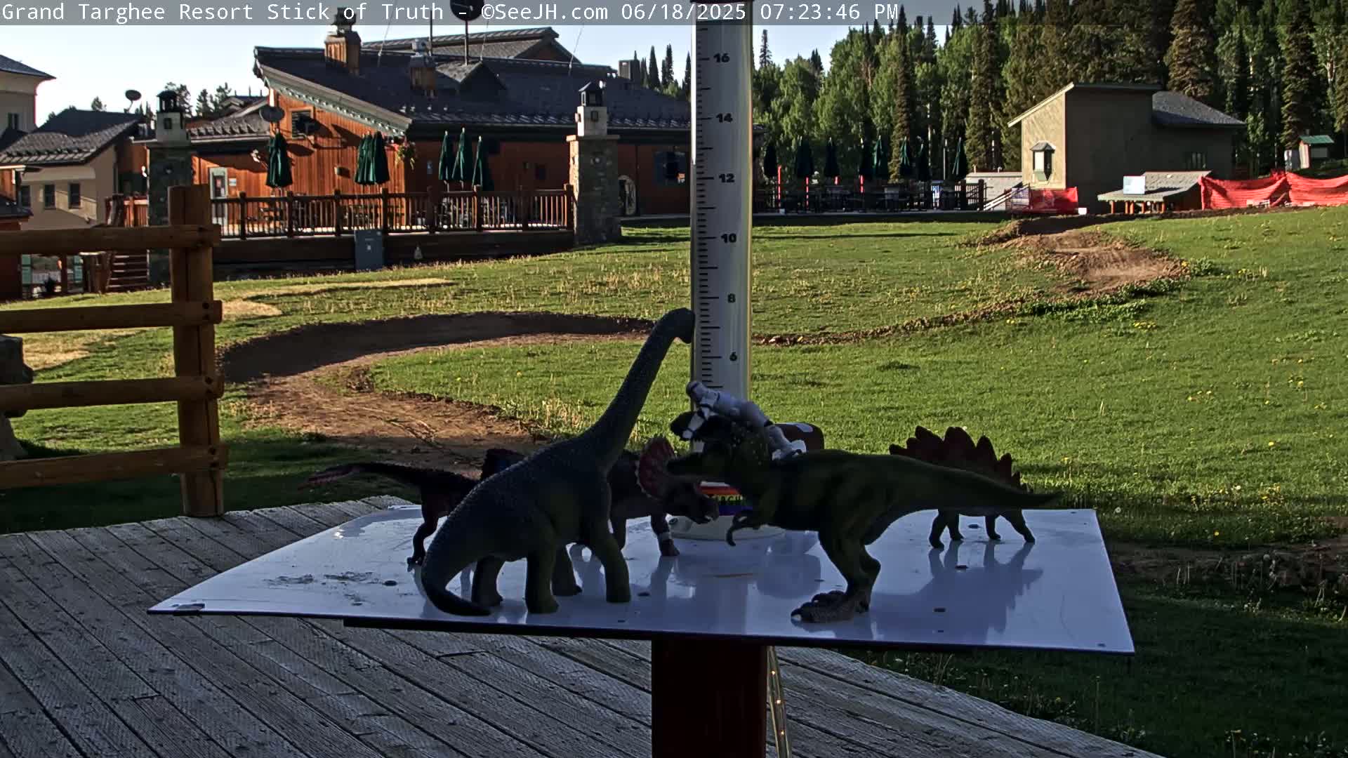 Teton, Grand Targhee Ski Resort Stick of Truth Live Cam - Alta, Teton, Wyoming, USA