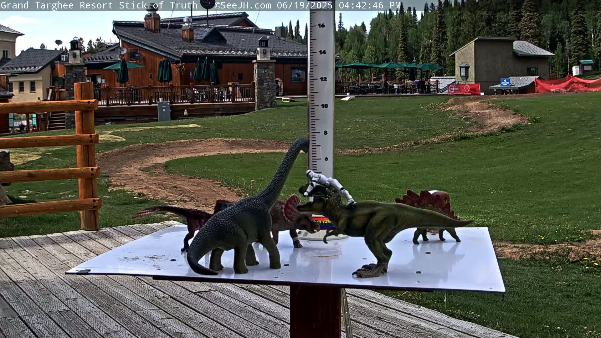 Teton, Grand Targhee Ski Resort Stick of Truth Live Cam - Alta, Teton, Wyoming, USA