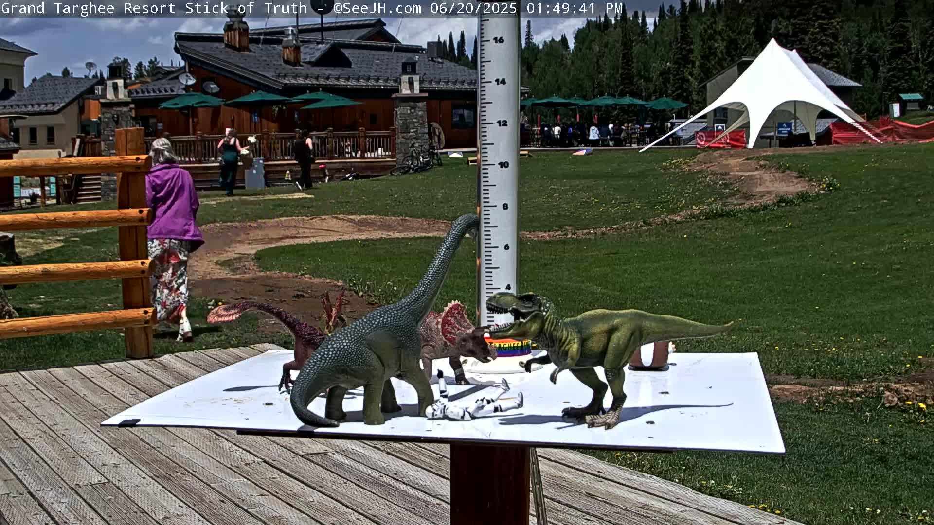 Teton, Grand Targhee Ski Resort Stick of Truth Live Cam - Alta, Teton, Wyoming, USA