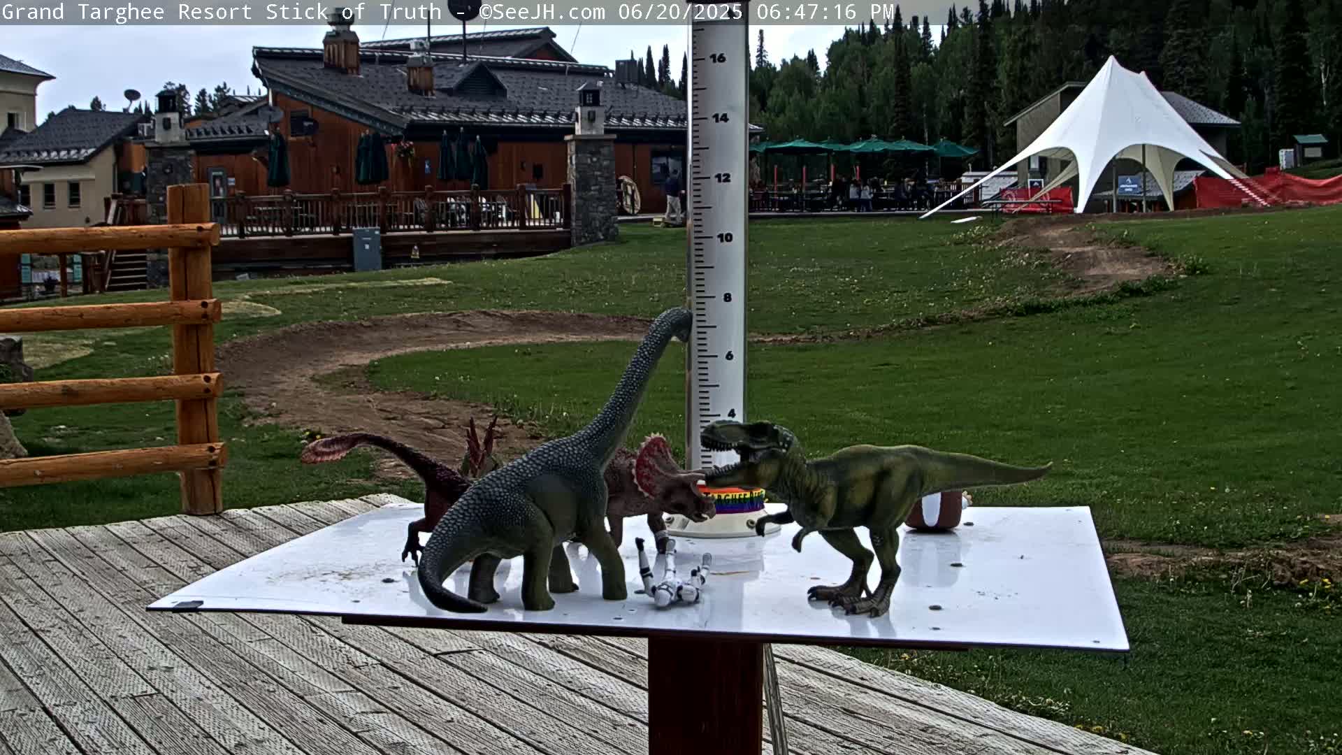 Teton, Grand Targhee Ski Resort Stick of Truth Live Cam - Alta, Teton, Wyoming, USA