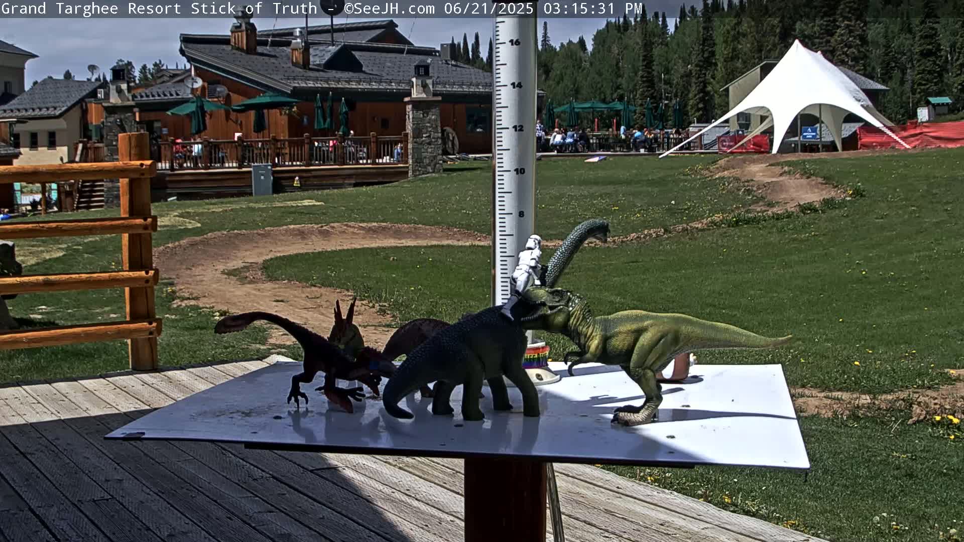Teton, Grand Targhee Ski Resort Stick of Truth Live Cam - Alta, Teton, Wyoming, USA