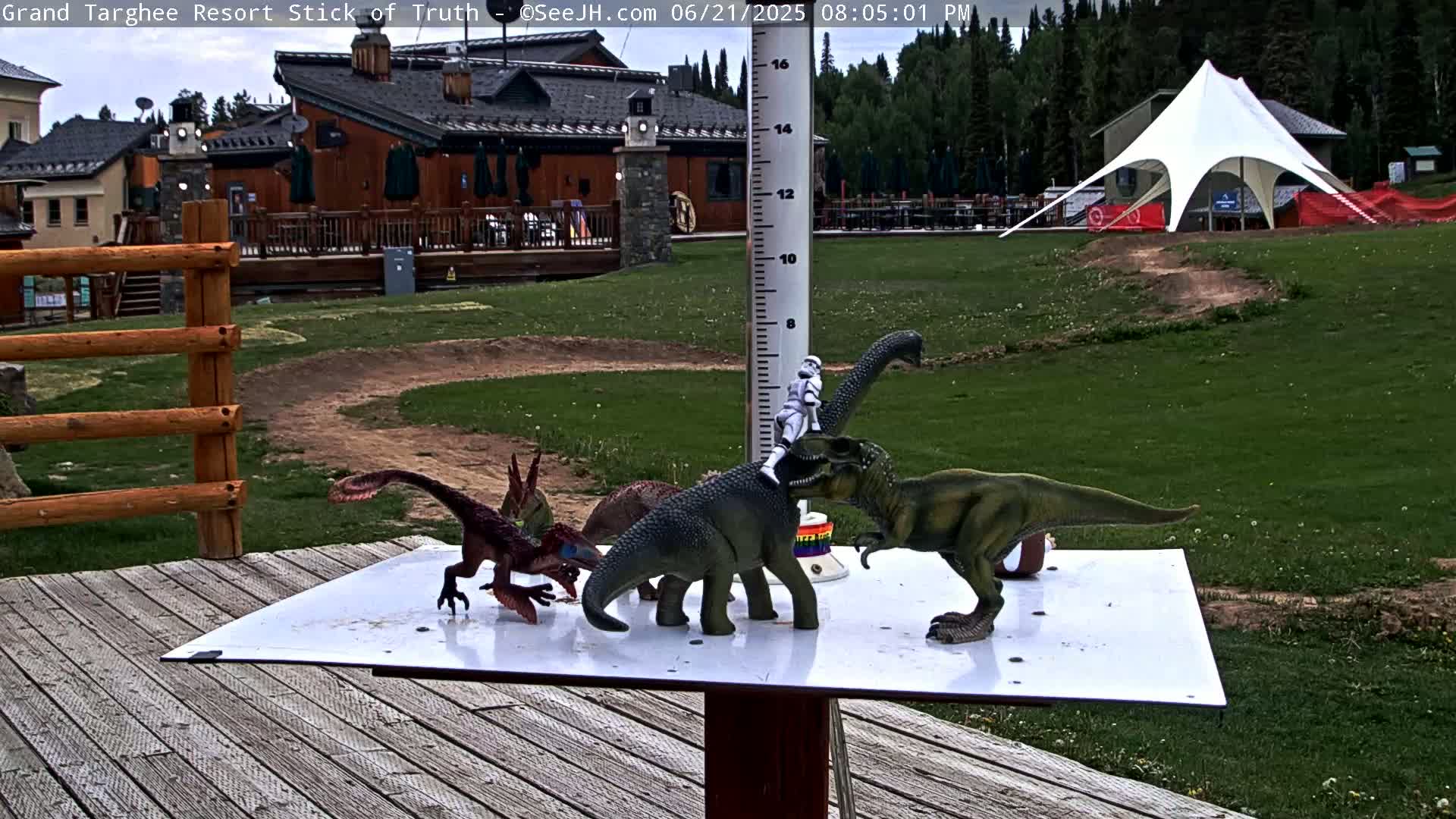 Teton, Grand Targhee Ski Resort Stick of Truth Live Cam - Alta, Teton, Wyoming, USA