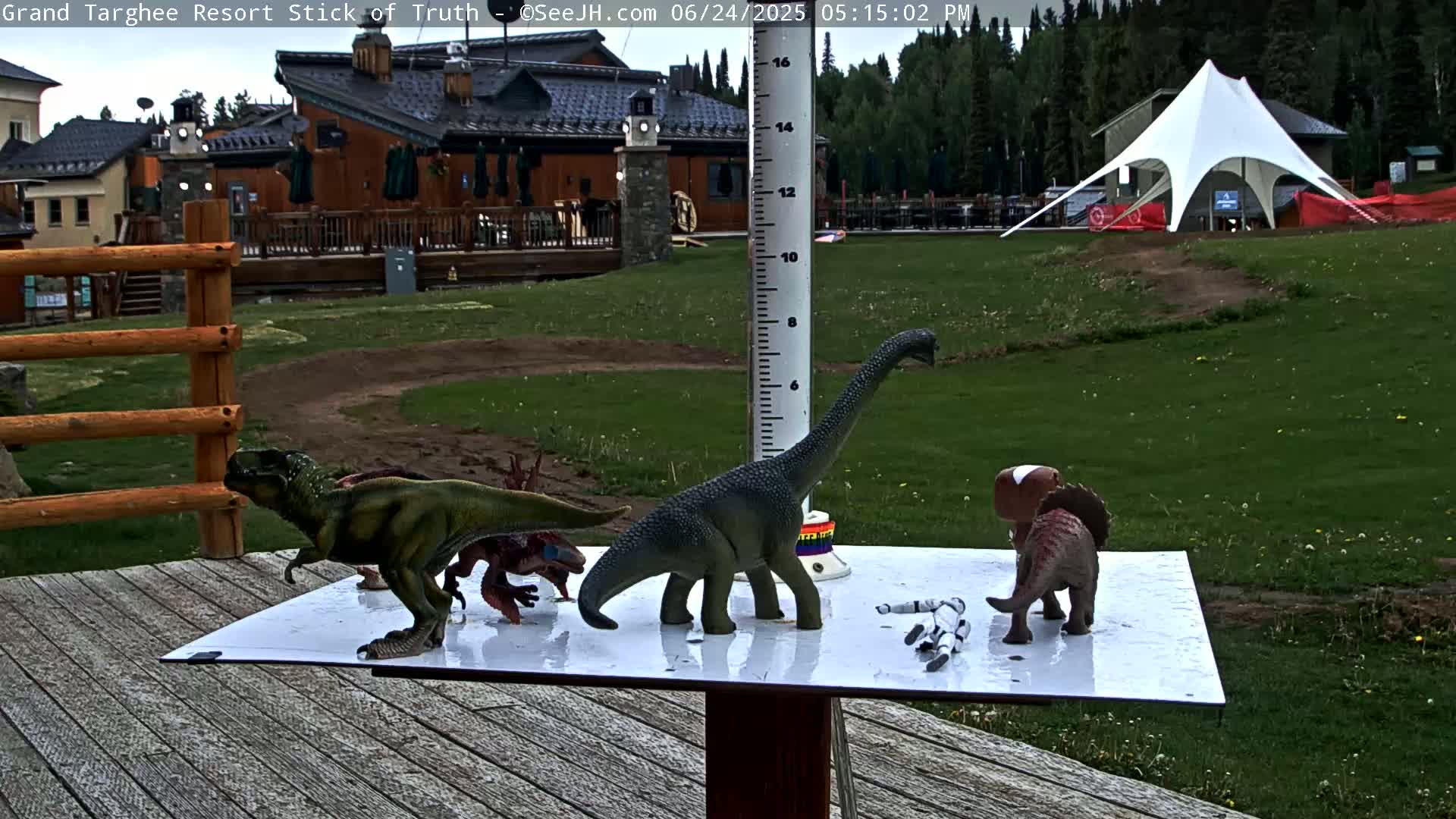 Teton, Grand Targhee Ski Resort Stick of Truth Live Cam - Alta, Teton, Wyoming, USA