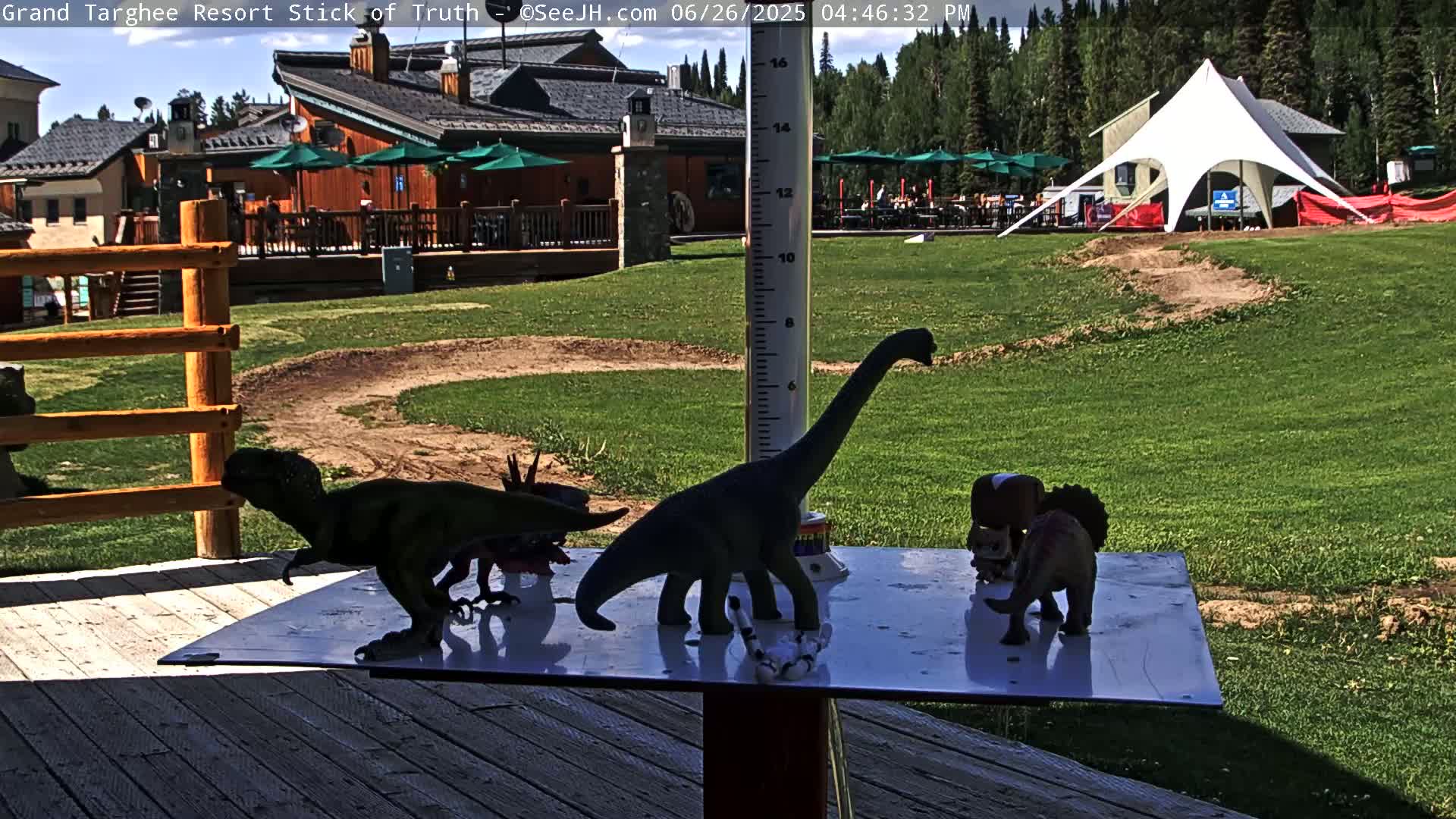 Teton, Grand Targhee Ski Resort Stick of Truth Live Cam - Alta, Teton, Wyoming, USA