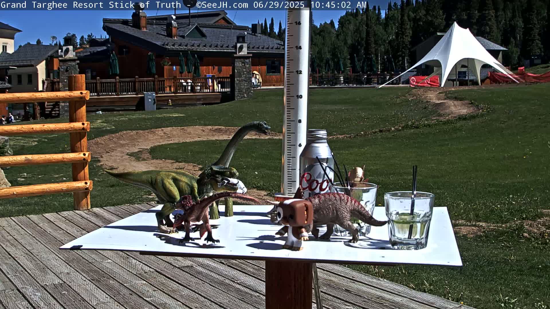 Teton, Grand Targhee Ski Resort Stick of Truth Live Cam - Alta, Teton, Wyoming, USA