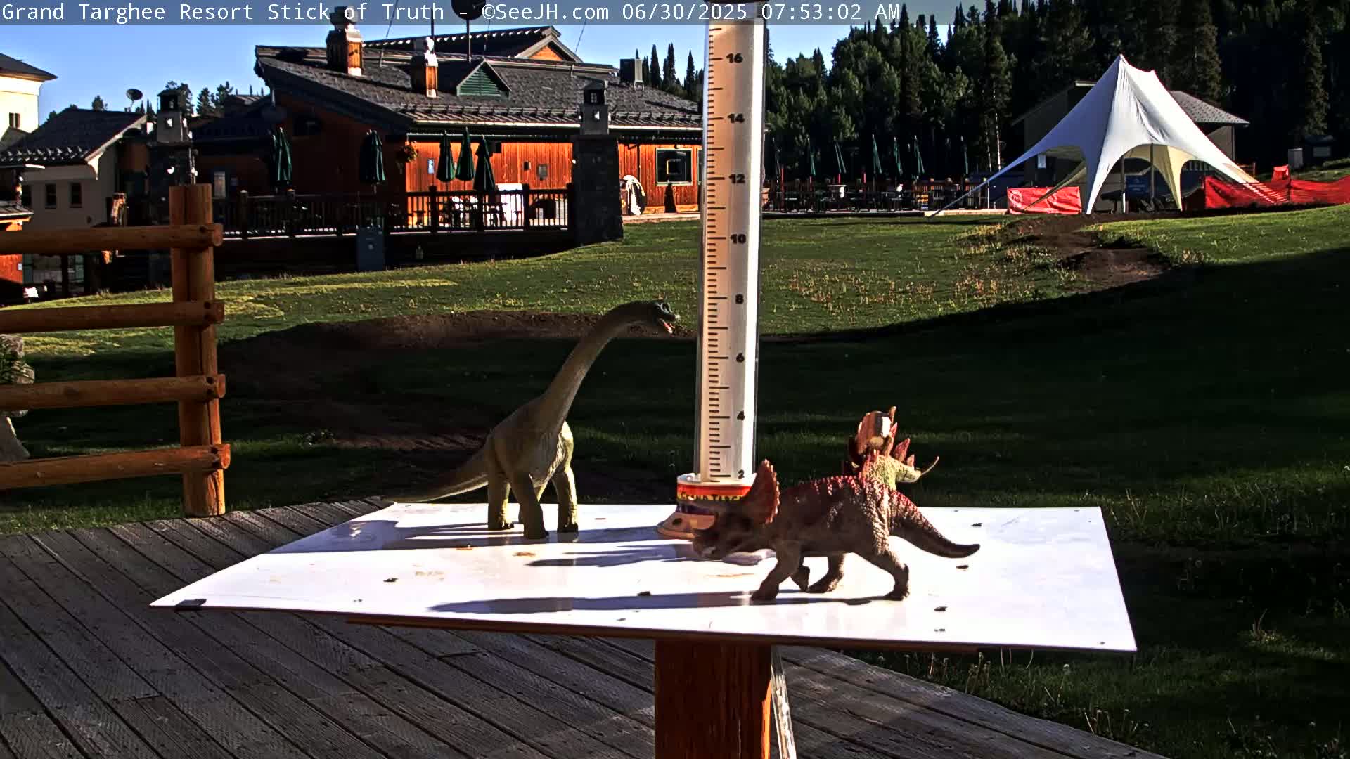 Teton, Grand Targhee Ski Resort Stick of Truth Live Cam - Alta, Teton, Wyoming, USA