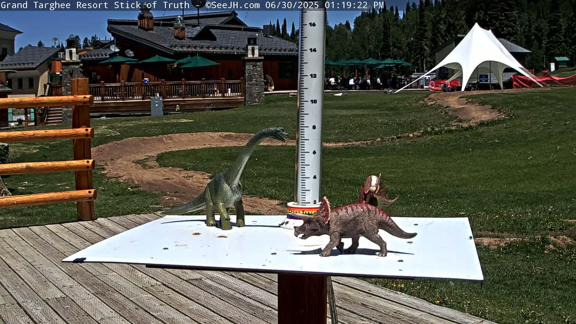 Teton, Grand Targhee Ski Resort Stick of Truth Live Cam - Alta, Teton, Wyoming, USA