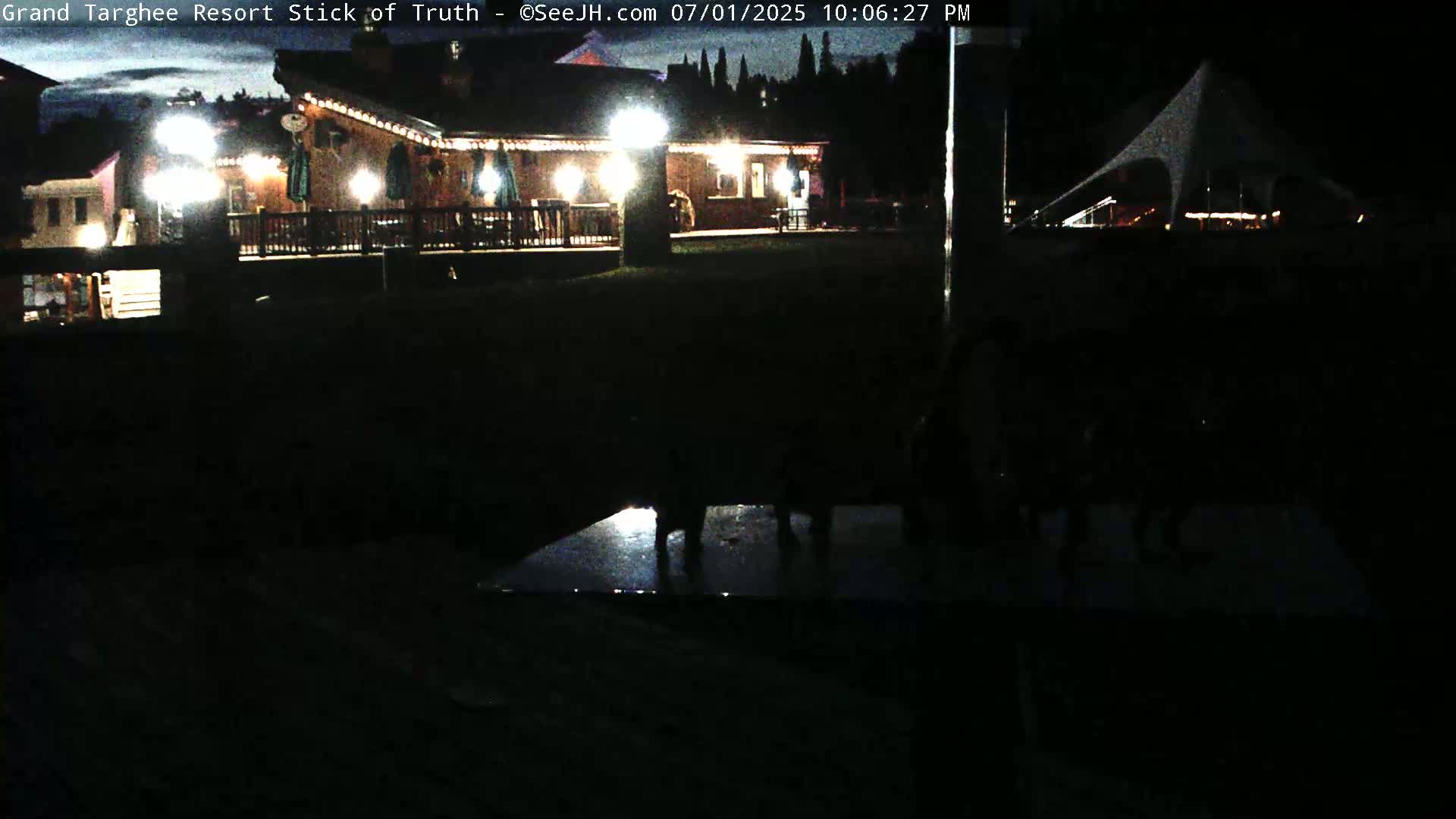 Teton, Grand Targhee Ski Resort Stick of Truth Live Cam - Alta, Teton, Wyoming, USA