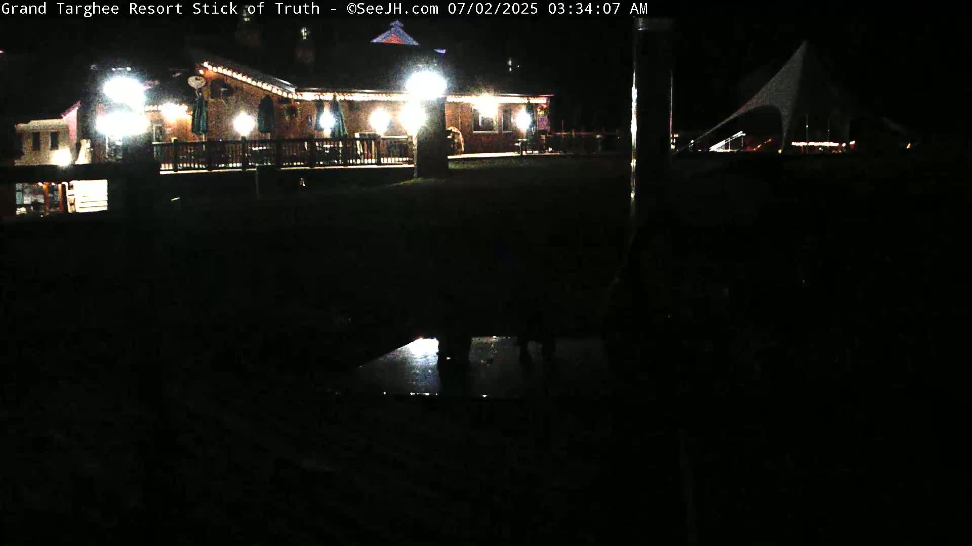 Teton, Grand Targhee Ski Resort Stick of Truth Live Cam - Alta, Teton, Wyoming, USA