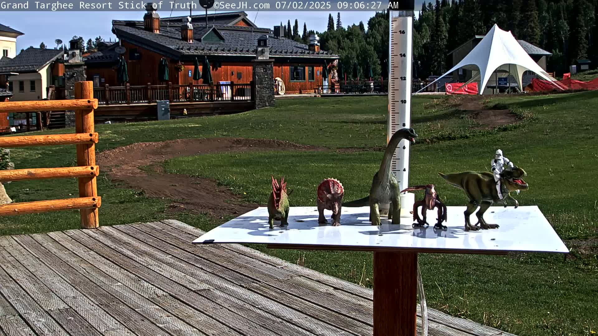 Teton, Grand Targhee Ski Resort Stick of Truth Live Cam - Alta, Teton, Wyoming, USA