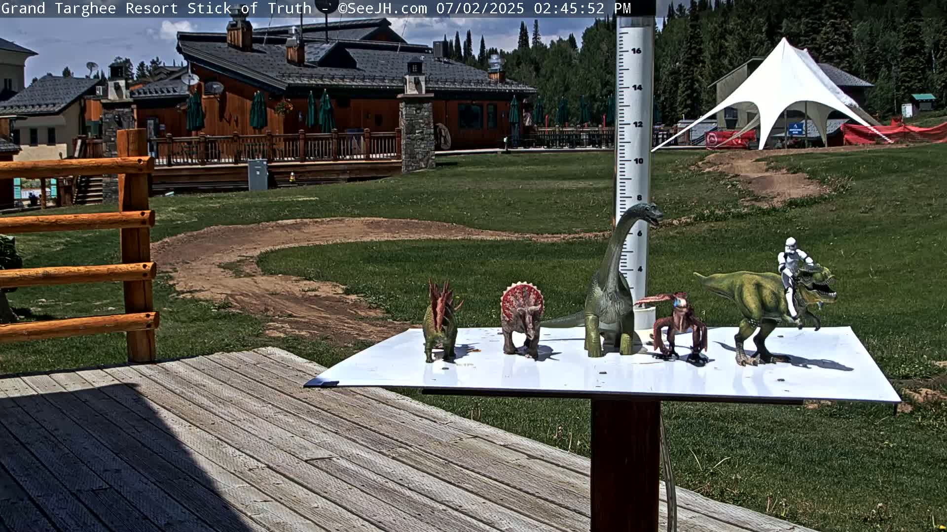 Teton, Grand Targhee Ski Resort Stick of Truth Live Cam - Alta, Teton, Wyoming, USA