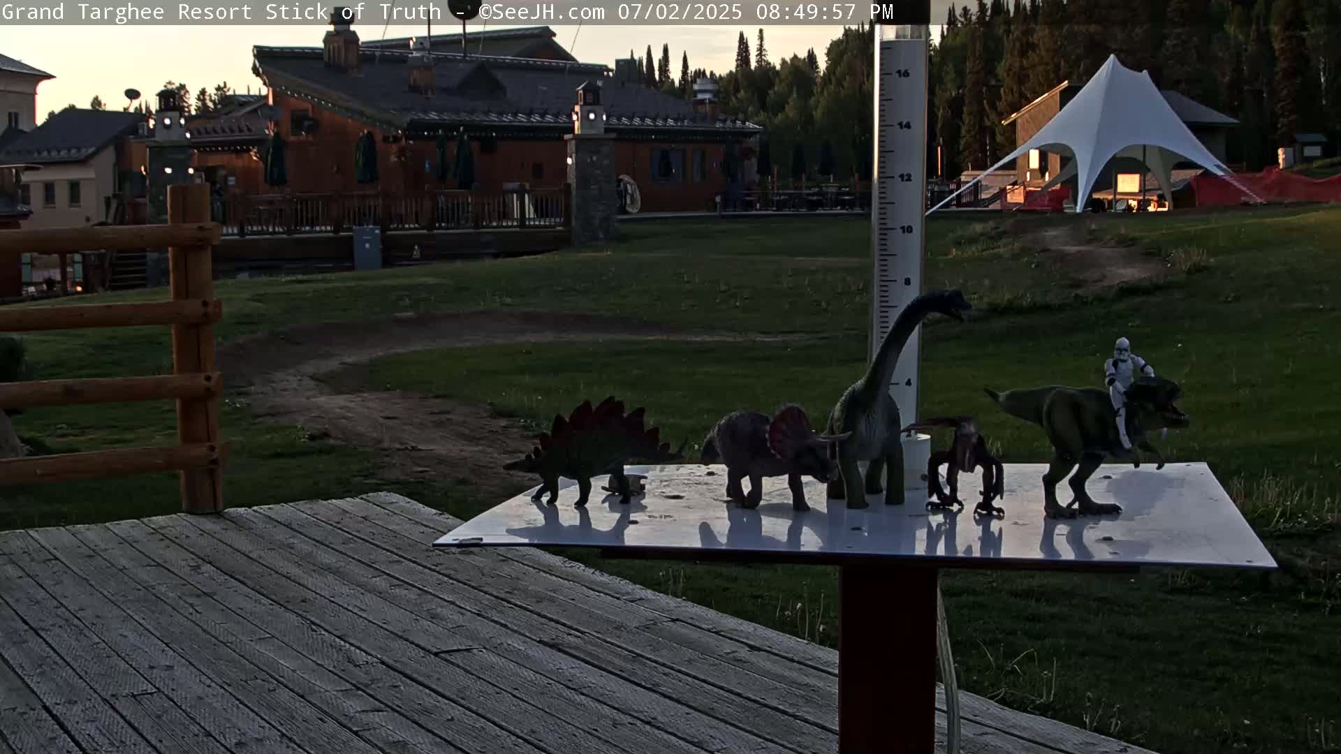 Teton, Grand Targhee Ski Resort Stick of Truth Live Cam - Alta, Teton, Wyoming, USA