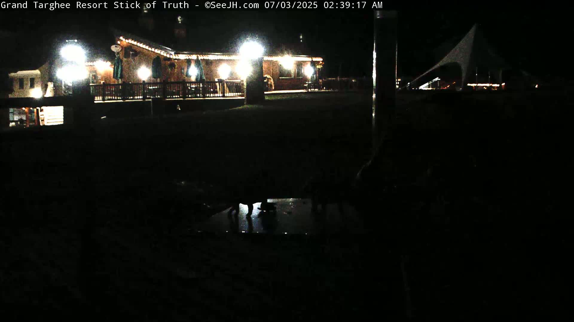 Teton, Grand Targhee Ski Resort Stick of Truth Live Cam - Alta, Teton, Wyoming, USA
