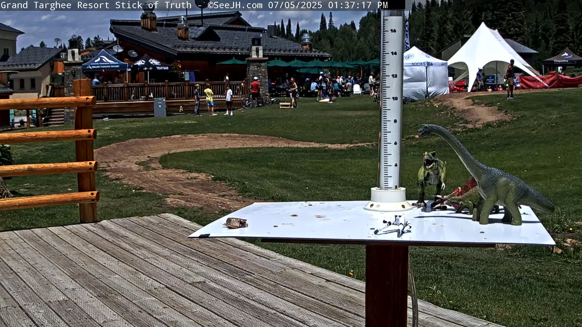Teton, Grand Targhee Ski Resort Stick of Truth Live Cam - Alta, Teton, Wyoming, USA