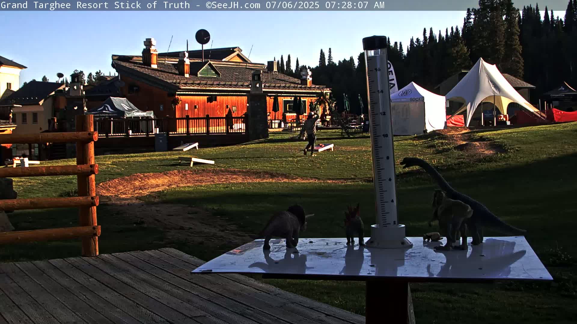 Teton, Grand Targhee Ski Resort Stick of Truth Live Cam - Alta, Teton, Wyoming, USA
