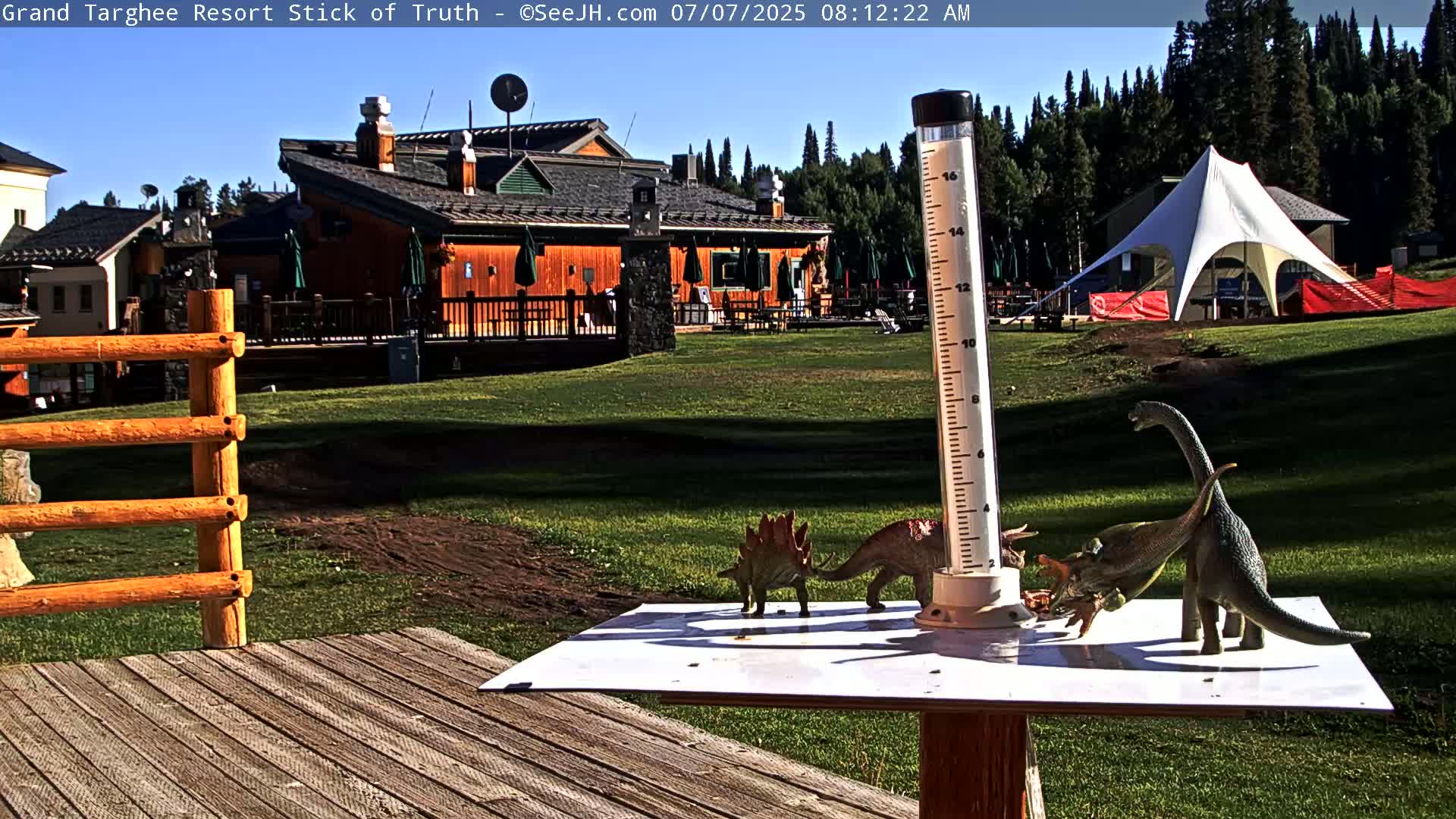 Teton, Grand Targhee Ski Resort Stick of Truth Live Cam - Alta, Teton, Wyoming, USA