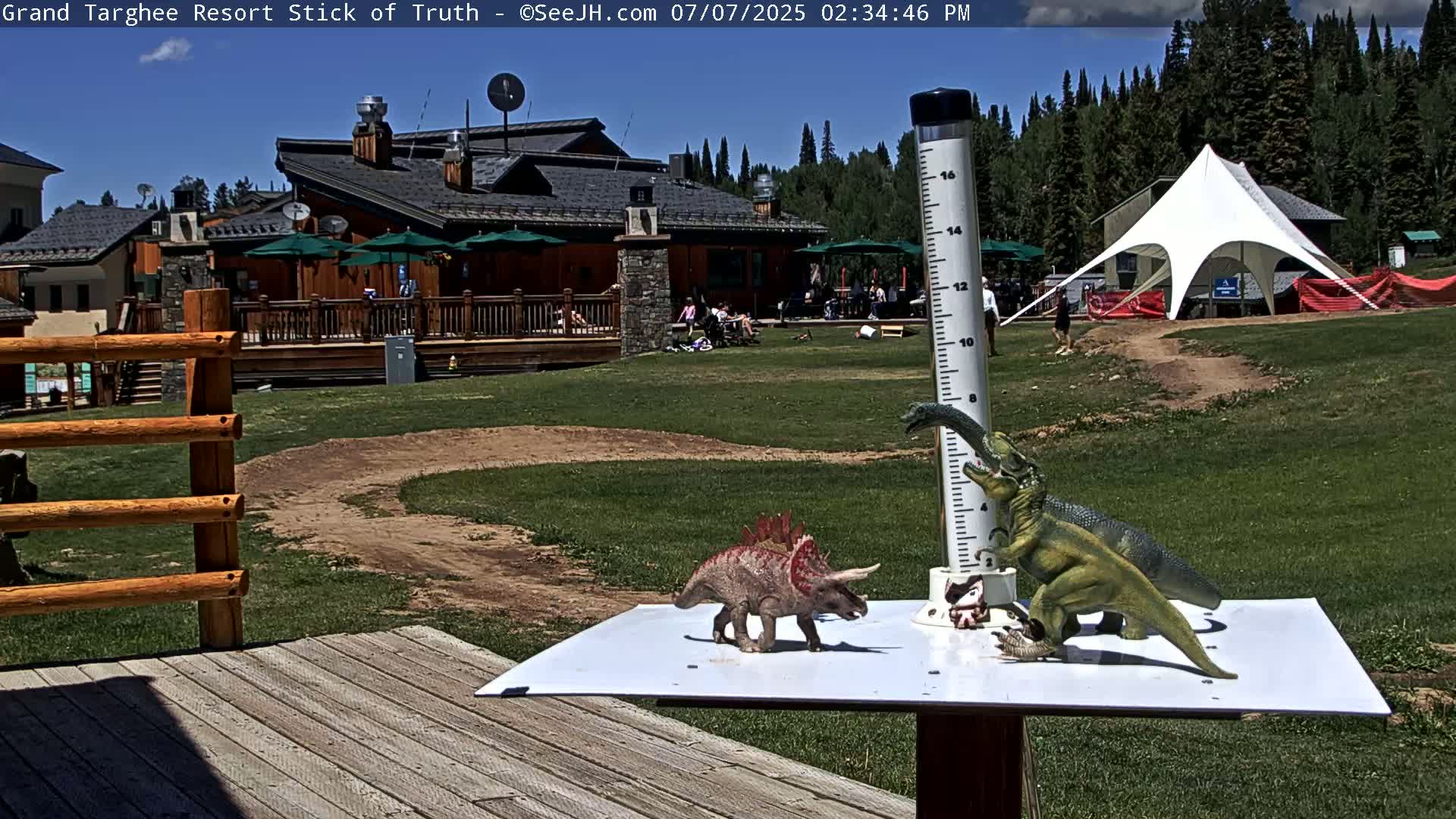 Teton, Grand Targhee Ski Resort Stick of Truth Live Cam - Alta, Teton, Wyoming, USA