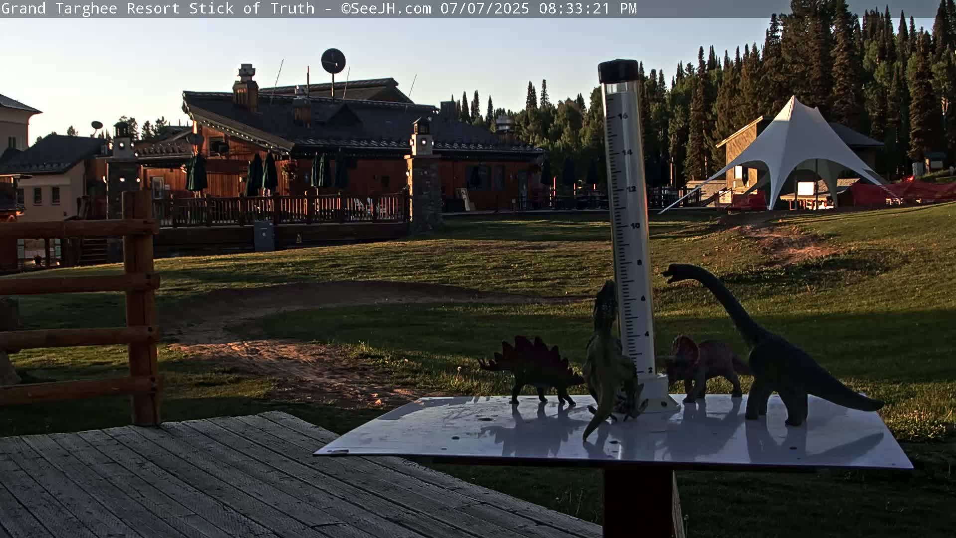 Teton, Grand Targhee Ski Resort Stick of Truth Live Cam - Alta, Teton, Wyoming, USA