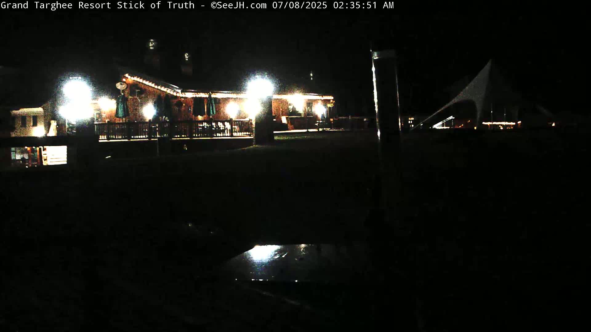 Teton, Grand Targhee Ski Resort Stick of Truth Live Cam - Alta, Teton, Wyoming, USA