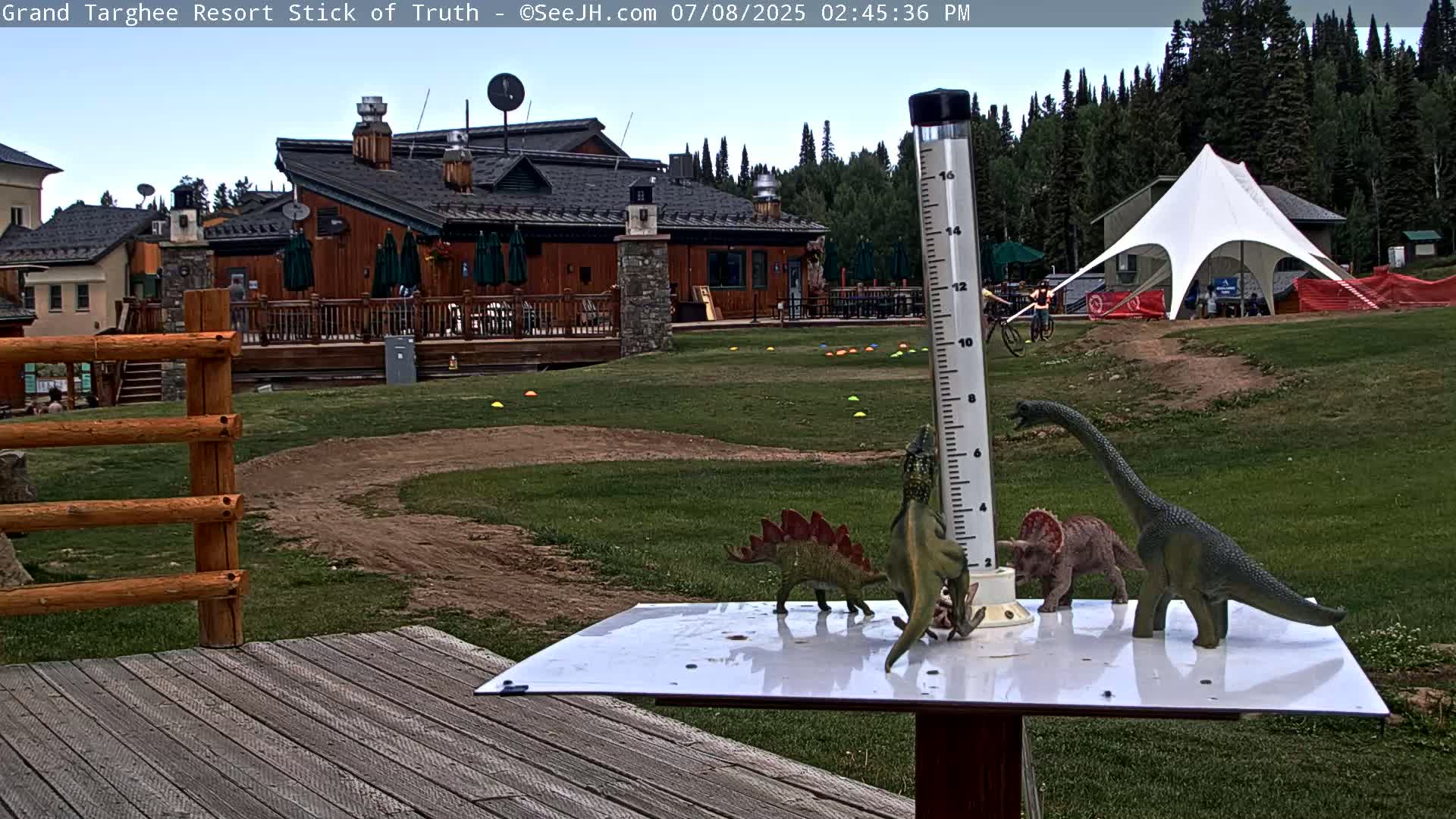 Teton, Grand Targhee Ski Resort Stick of Truth Live Cam - Alta, Teton, Wyoming, USA