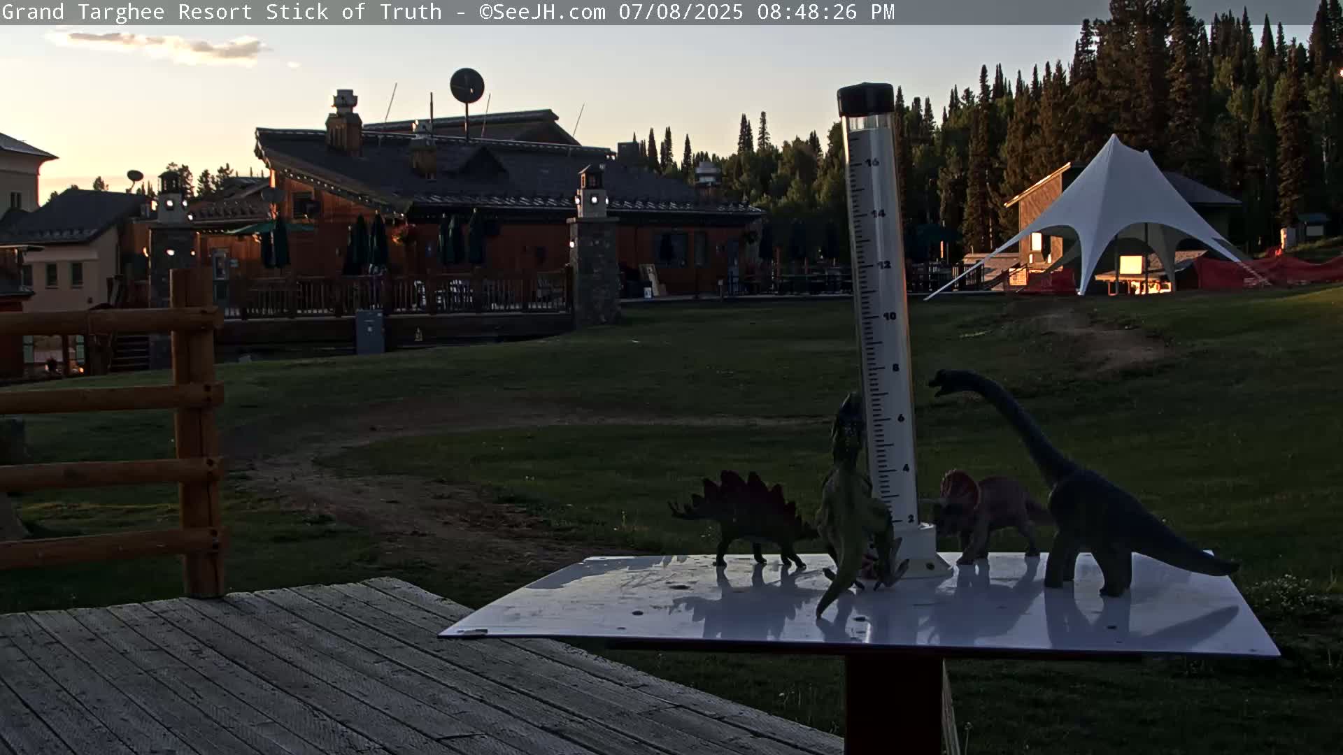 Teton, Grand Targhee Ski Resort Stick of Truth Live Cam - Alta, Teton, Wyoming, USA