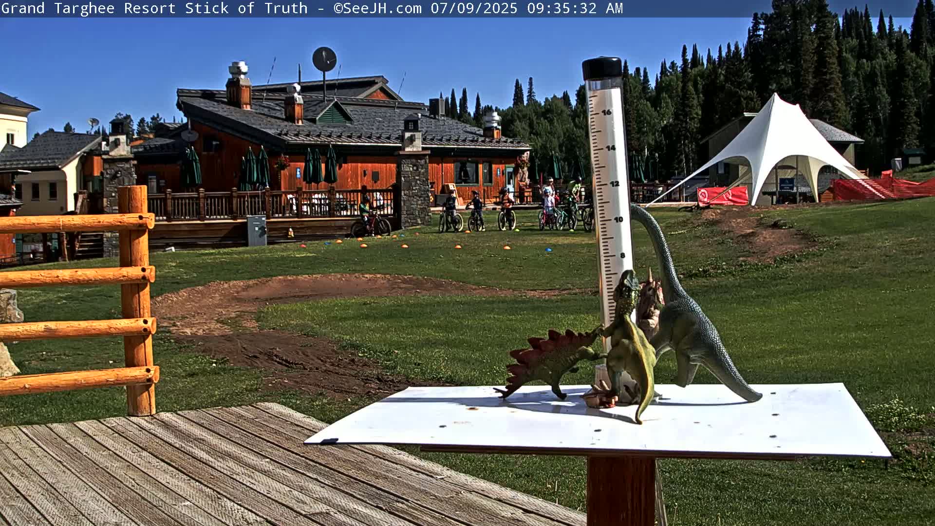 Teton, Grand Targhee Ski Resort Stick of Truth Live Cam - Alta, Teton, Wyoming, USA