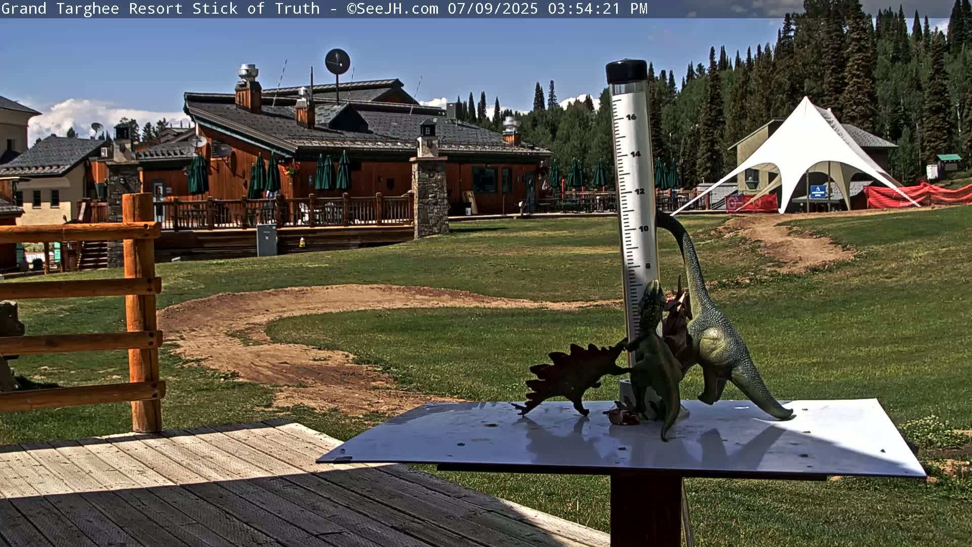 Teton, Grand Targhee Ski Resort Stick of Truth Live Cam - Alta, Teton, Wyoming, USA