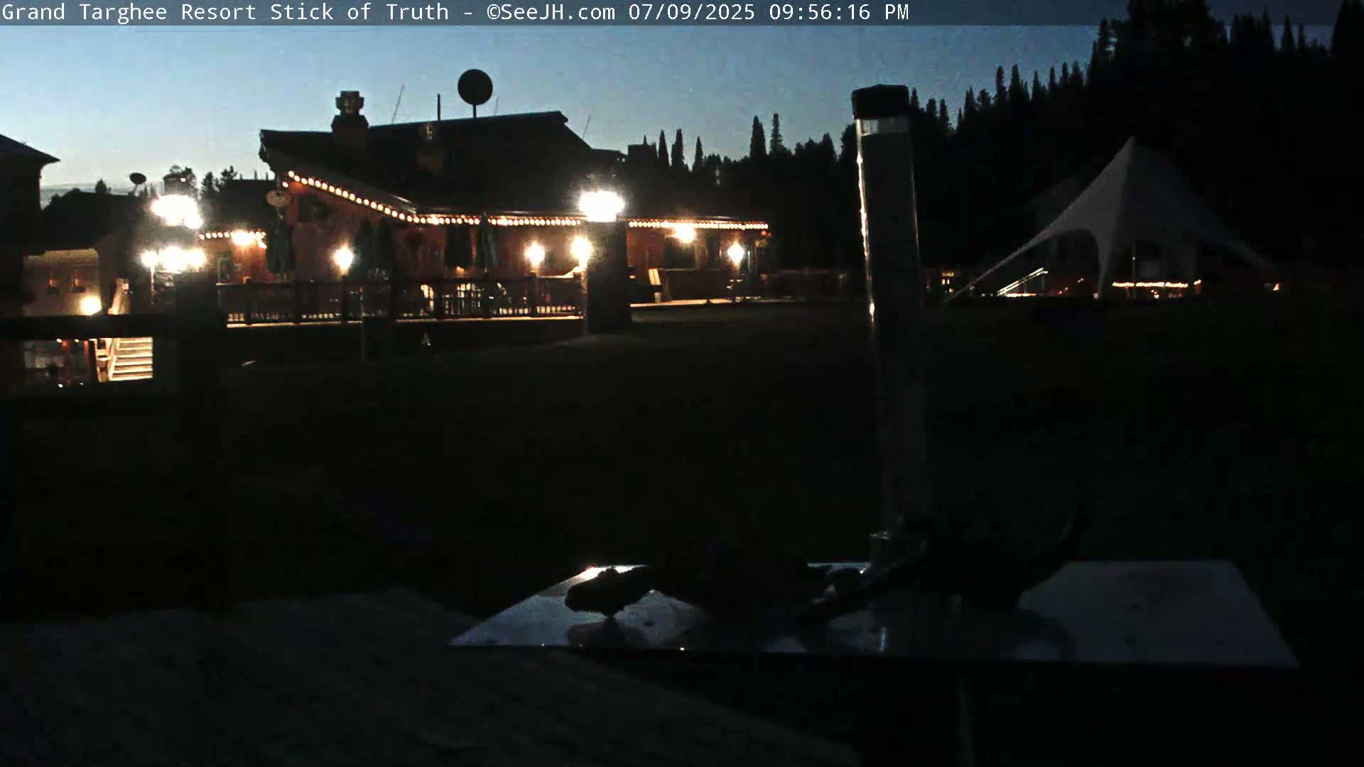 Teton, Grand Targhee Ski Resort Stick of Truth Live Cam - Alta, Teton, Wyoming, USA