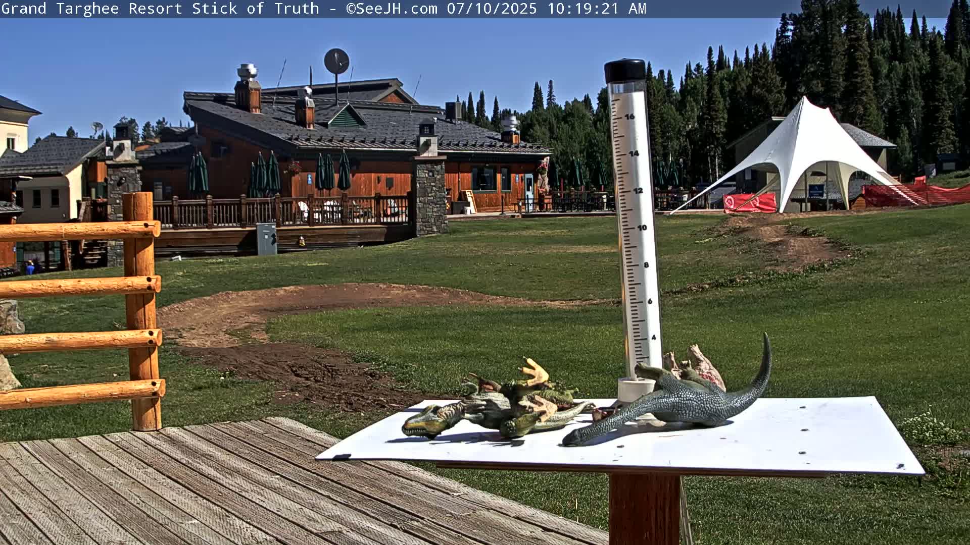 Teton, Grand Targhee Ski Resort Stick of Truth Live Cam - Alta, Teton, Wyoming, USA