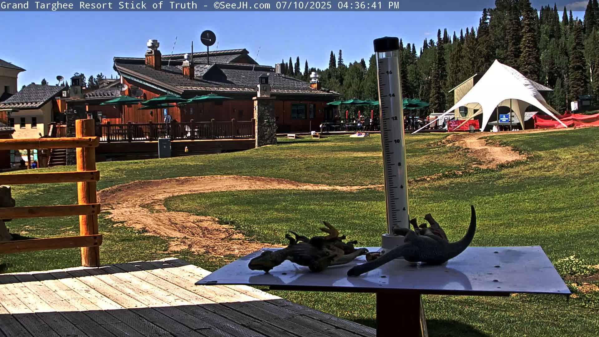 Teton, Grand Targhee Ski Resort Stick of Truth Live Cam - Alta, Teton, Wyoming, USA