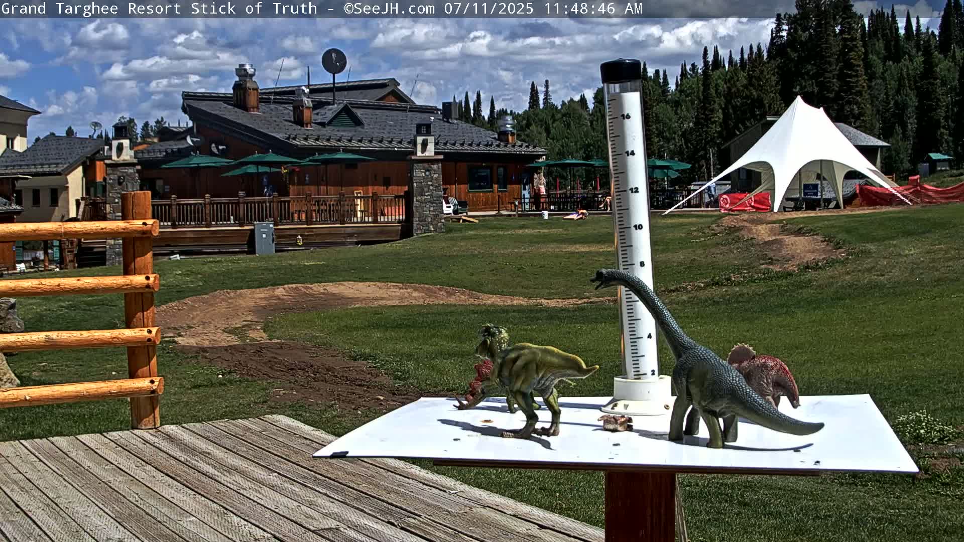 Teton, Grand Targhee Ski Resort Stick of Truth Live Cam - Alta, Teton, Wyoming, USA