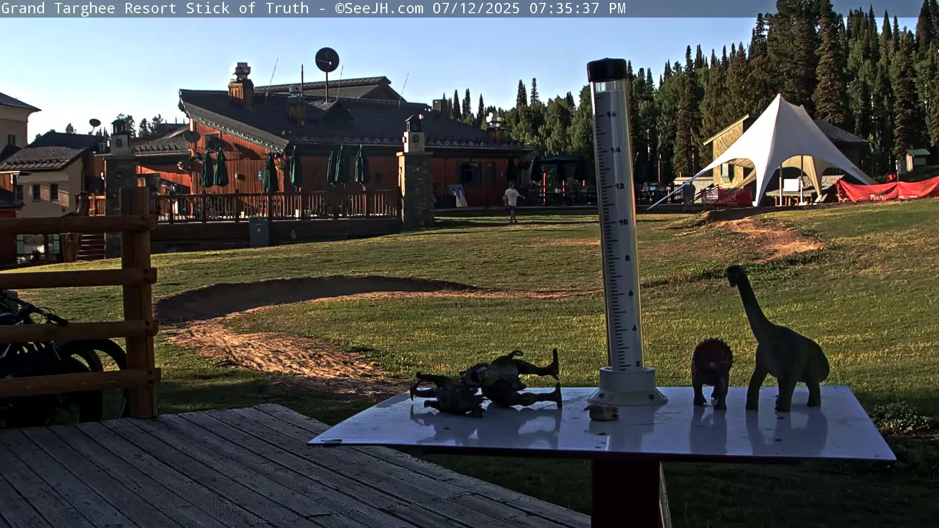 Teton, Grand Targhee Ski Resort Stick of Truth Live Cam - Alta, Teton, Wyoming, USA