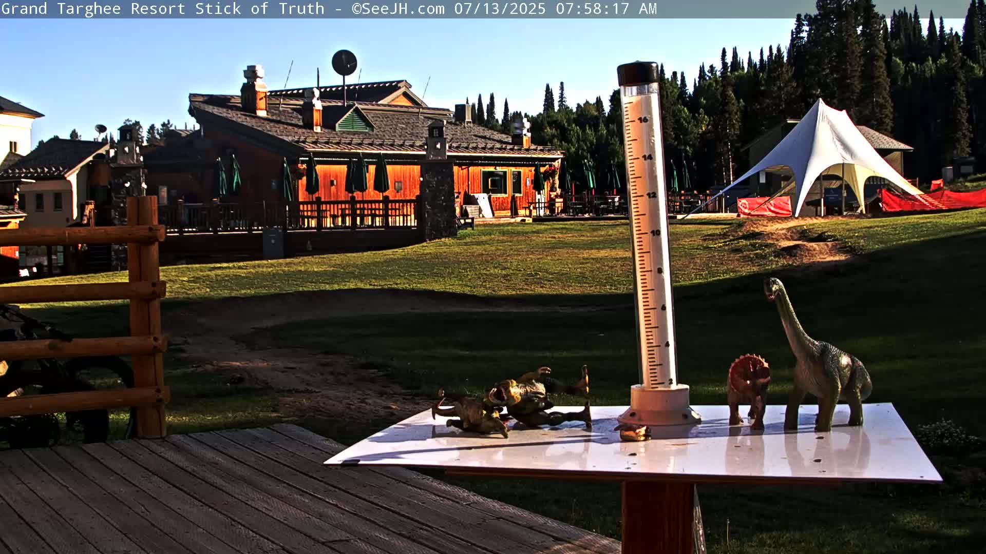 Teton, Grand Targhee Ski Resort Stick of Truth Live Cam - Alta, Teton, Wyoming, USA