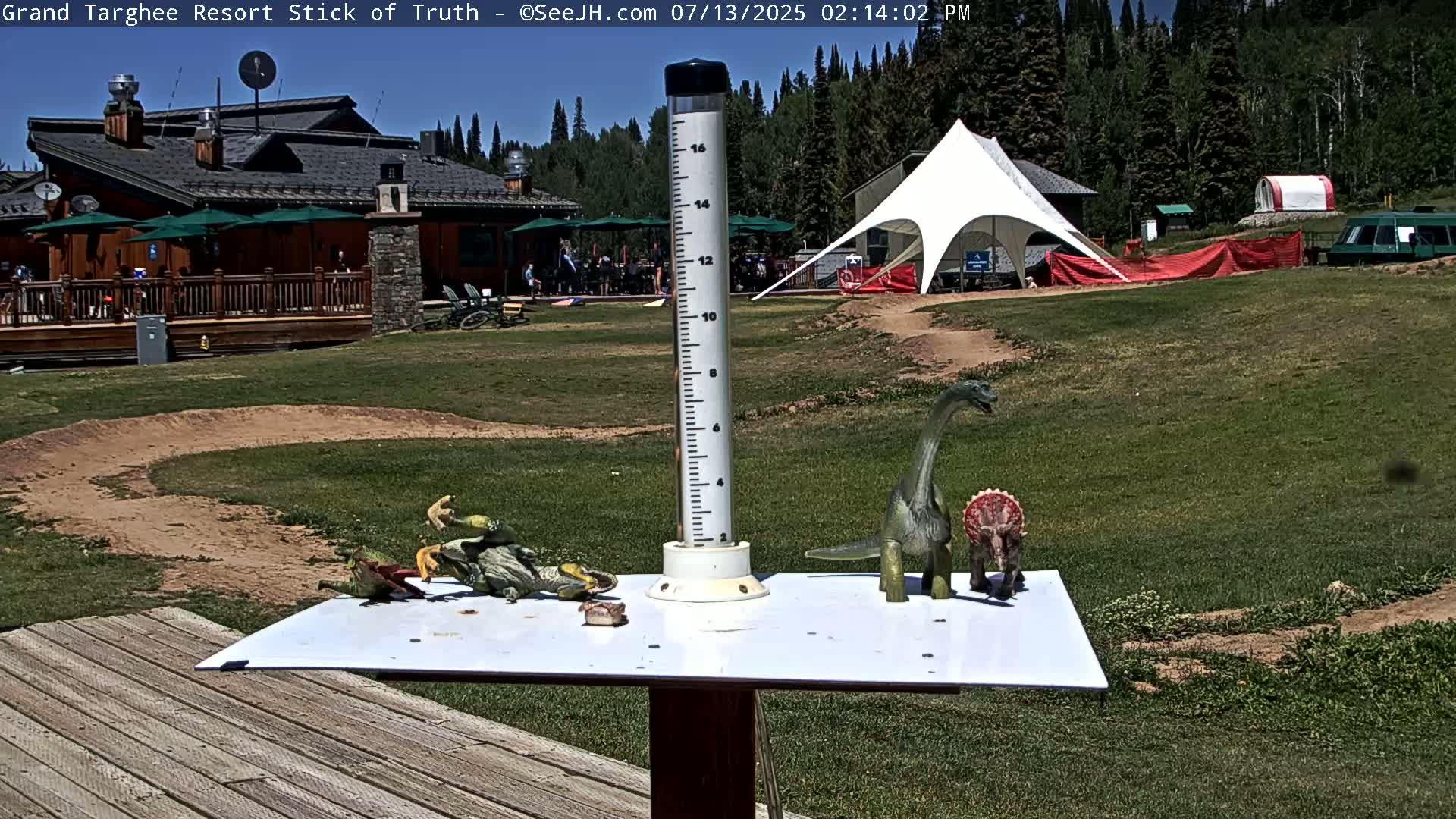 Teton, Grand Targhee Ski Resort Stick of Truth Live Cam - Alta, Teton, Wyoming, USA