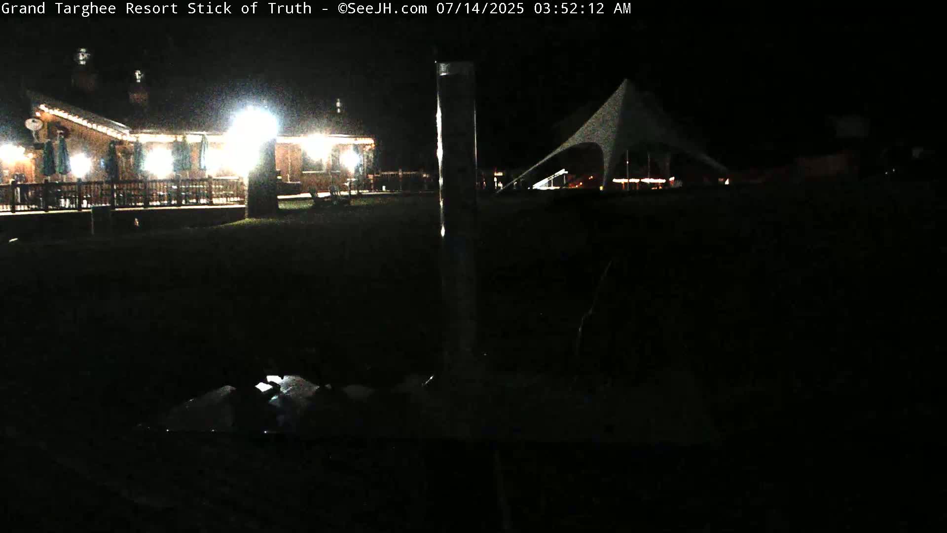 Teton, Grand Targhee Ski Resort Stick of Truth Live Cam - Alta, Teton, Wyoming, USA