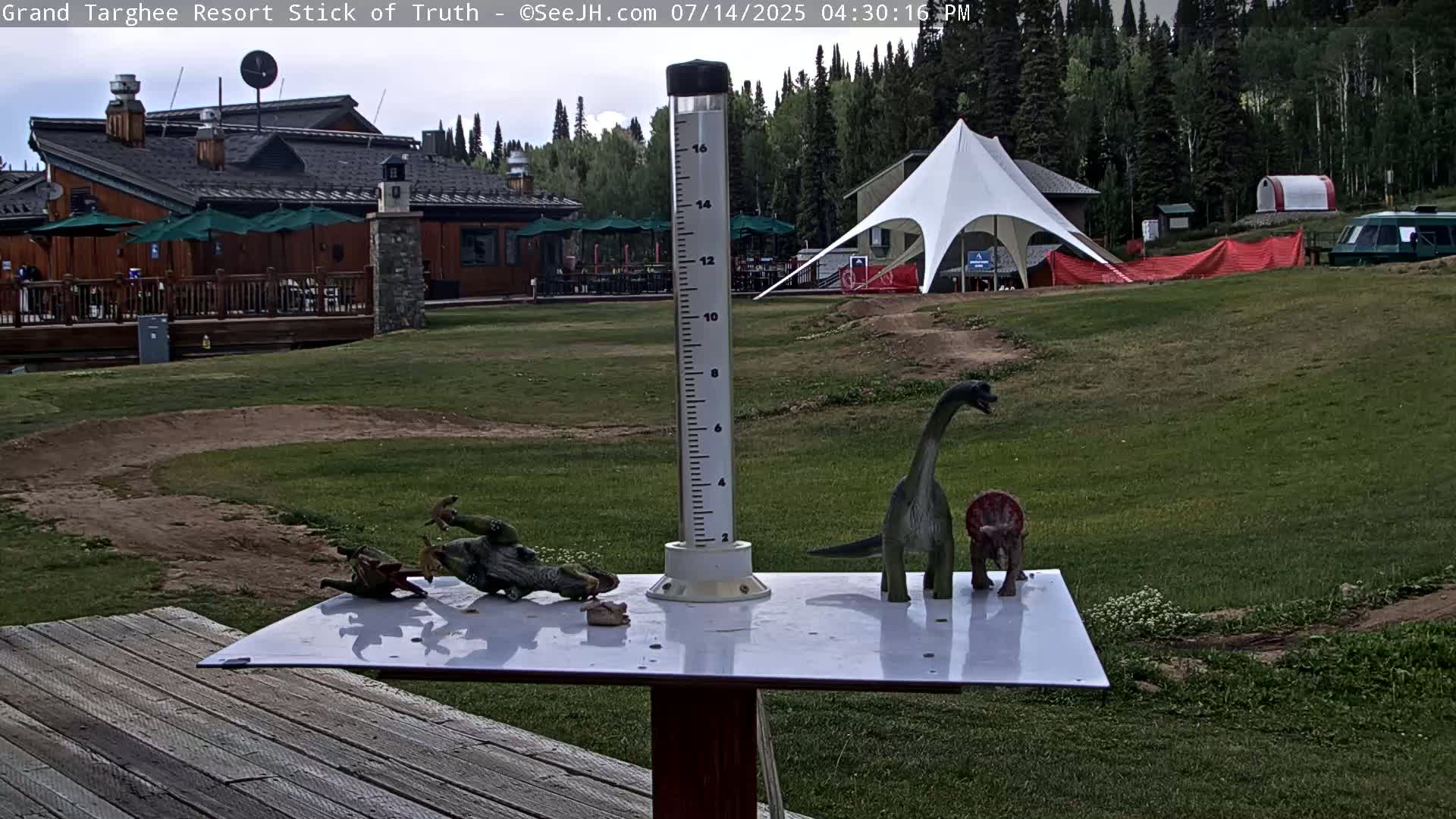 Teton, Grand Targhee Ski Resort Stick of Truth Live Cam - Alta, Teton, Wyoming, USA
