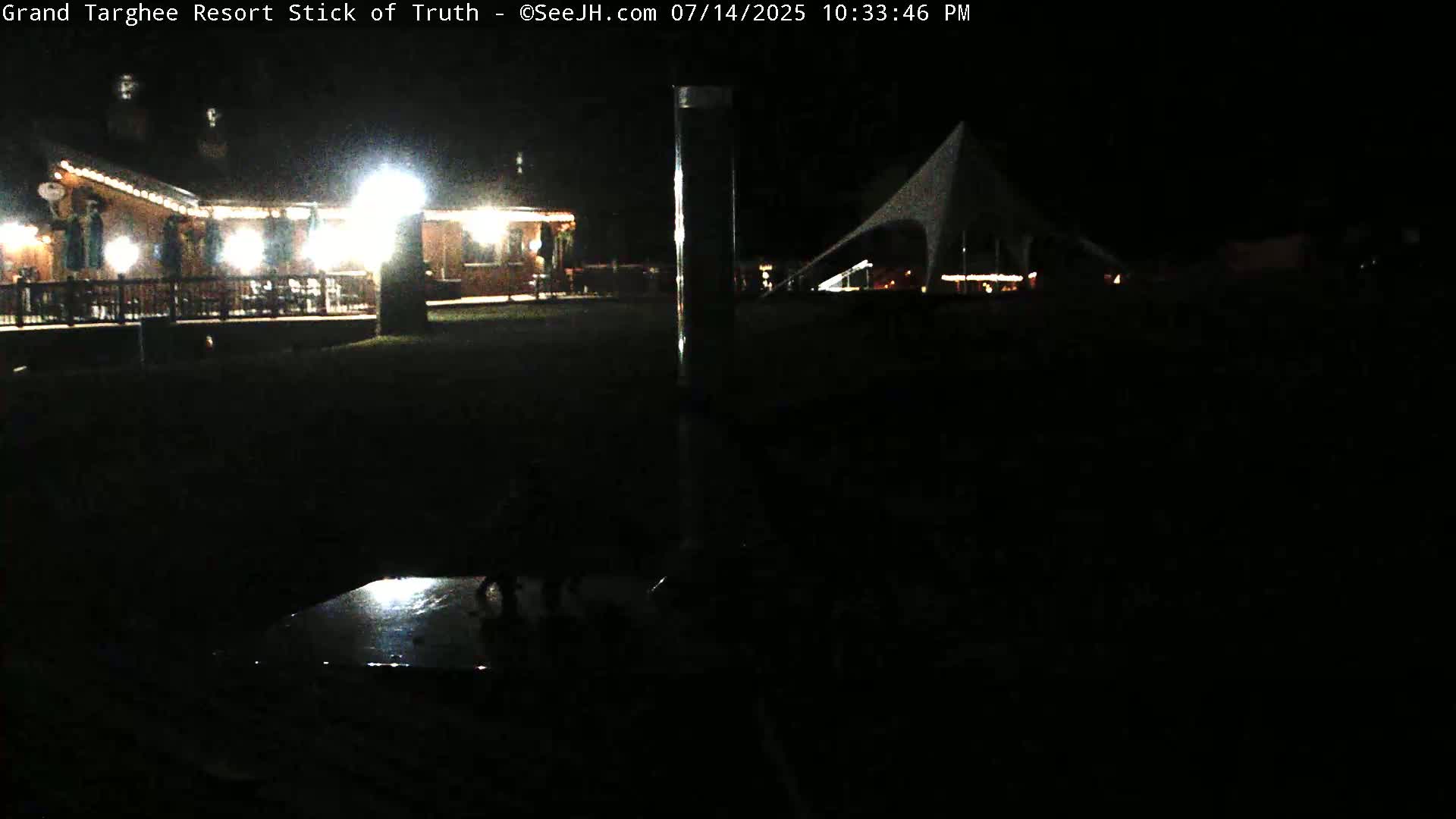 Teton, Grand Targhee Ski Resort Stick of Truth Live Cam - Alta, Teton, Wyoming, USA