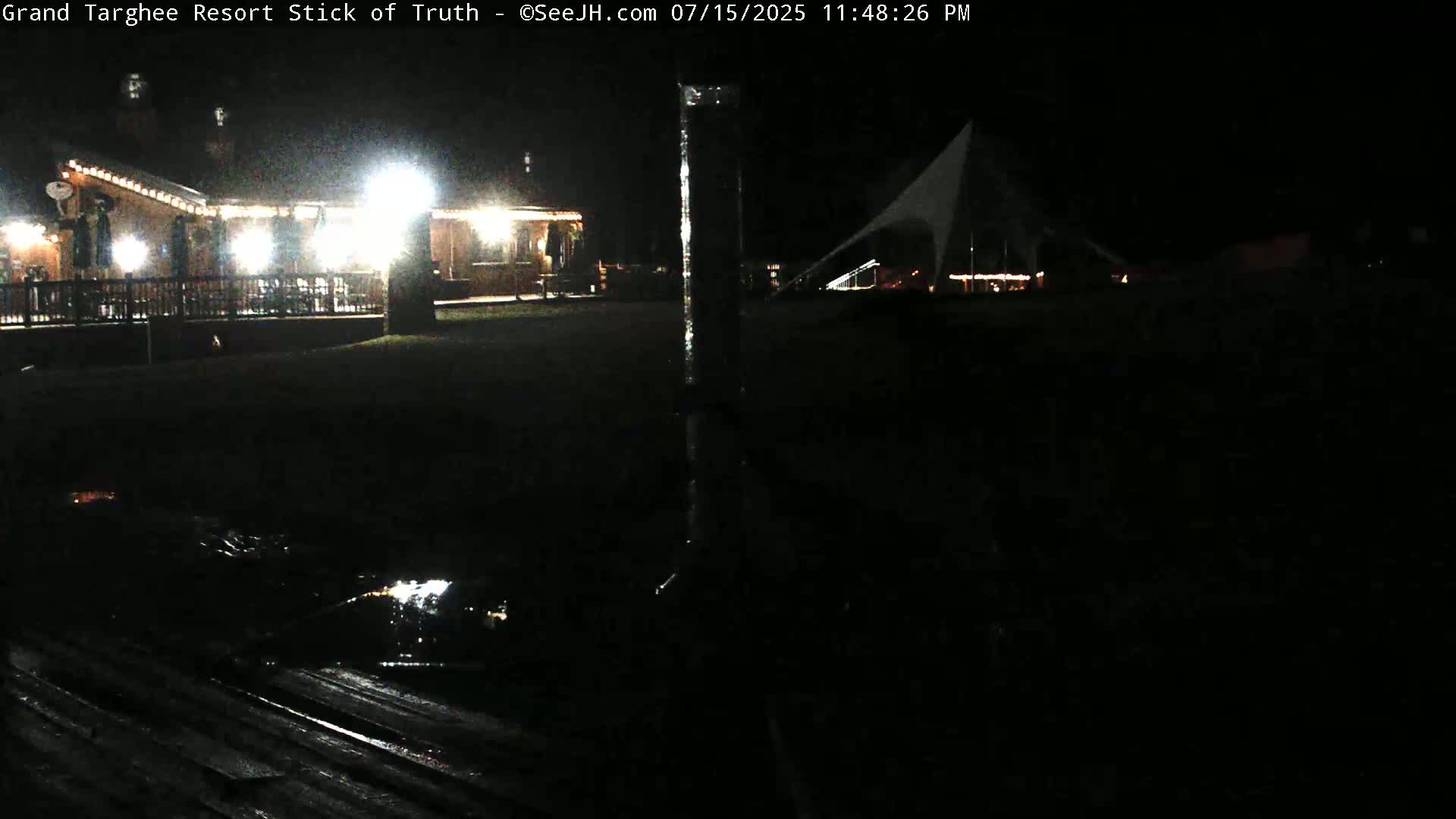 Teton, Grand Targhee Ski Resort Stick of Truth Live Cam - Alta, Teton, Wyoming, USA