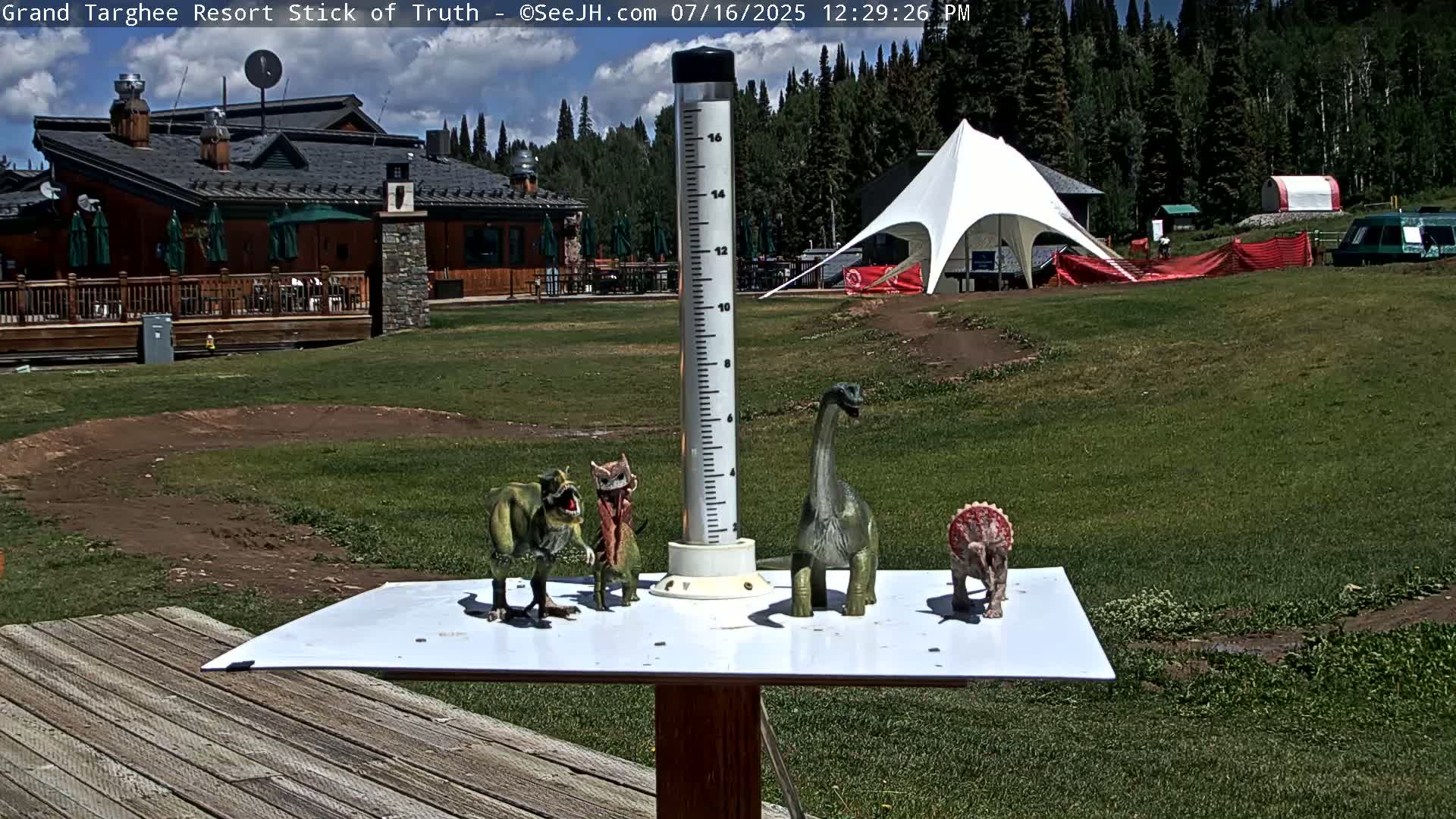Teton, Grand Targhee Ski Resort Stick of Truth Live Cam - Alta, Teton, Wyoming, USA