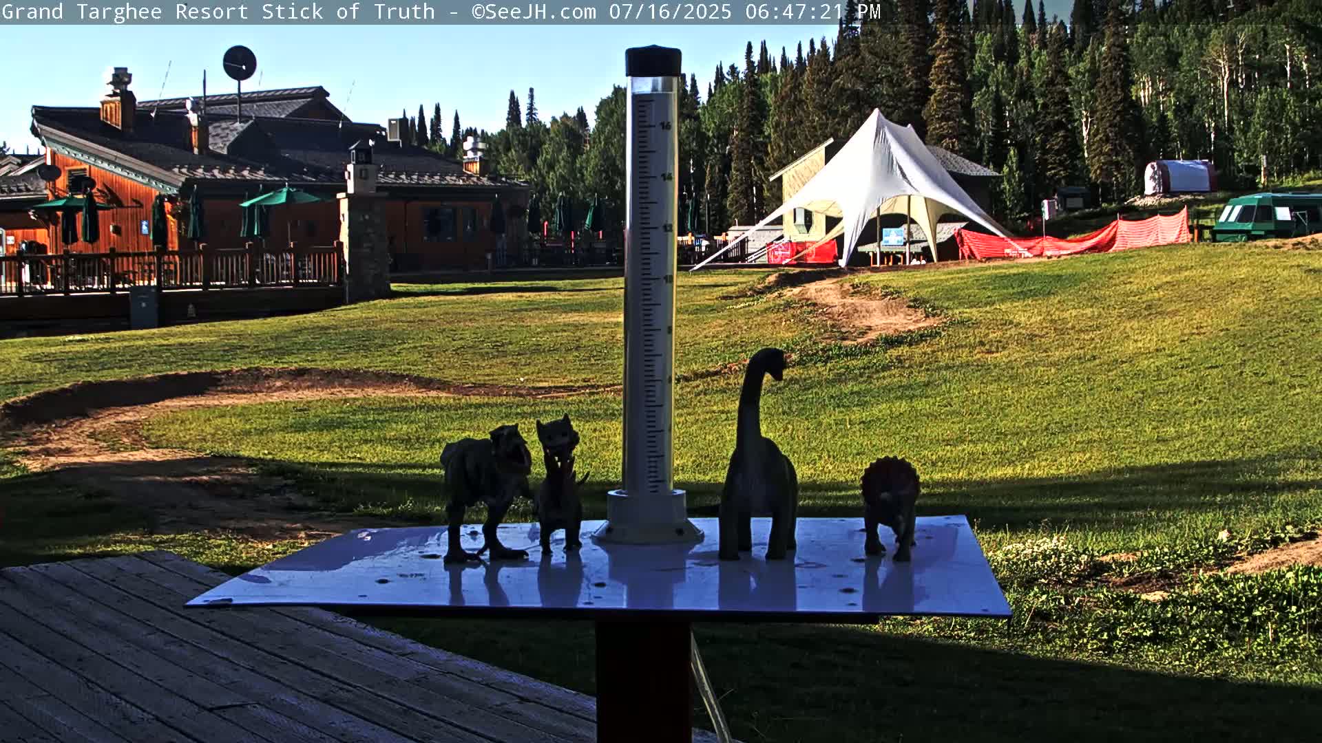 Teton, Grand Targhee Ski Resort Stick of Truth Live Cam - Alta, Teton, Wyoming, USA