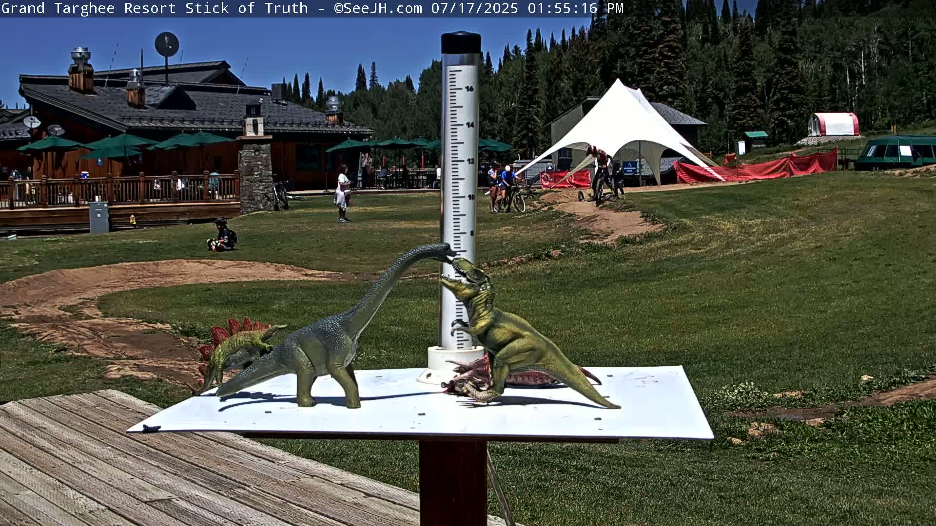 Teton, Grand Targhee Ski Resort Stick of Truth Live Cam - Alta, Teton, Wyoming, USA