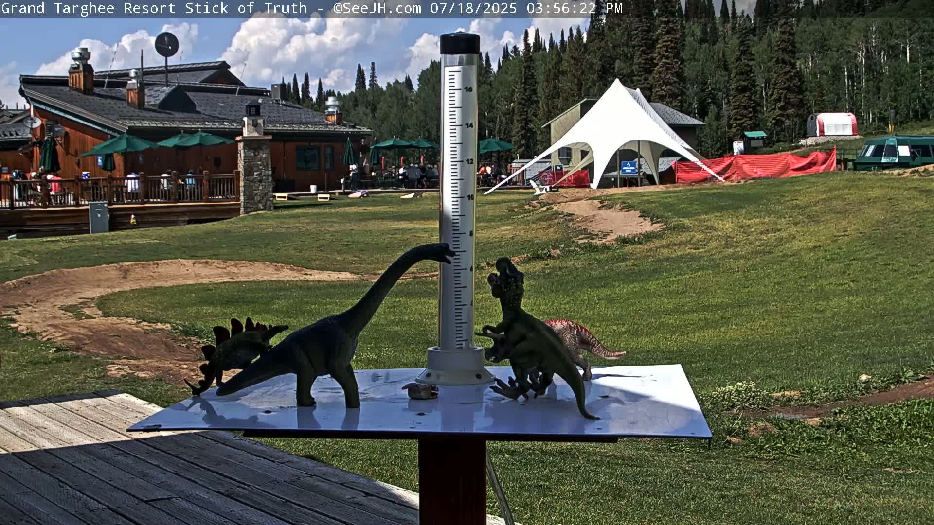 Teton, Grand Targhee Ski Resort Stick of Truth Live Cam - Alta, Teton, Wyoming, USA