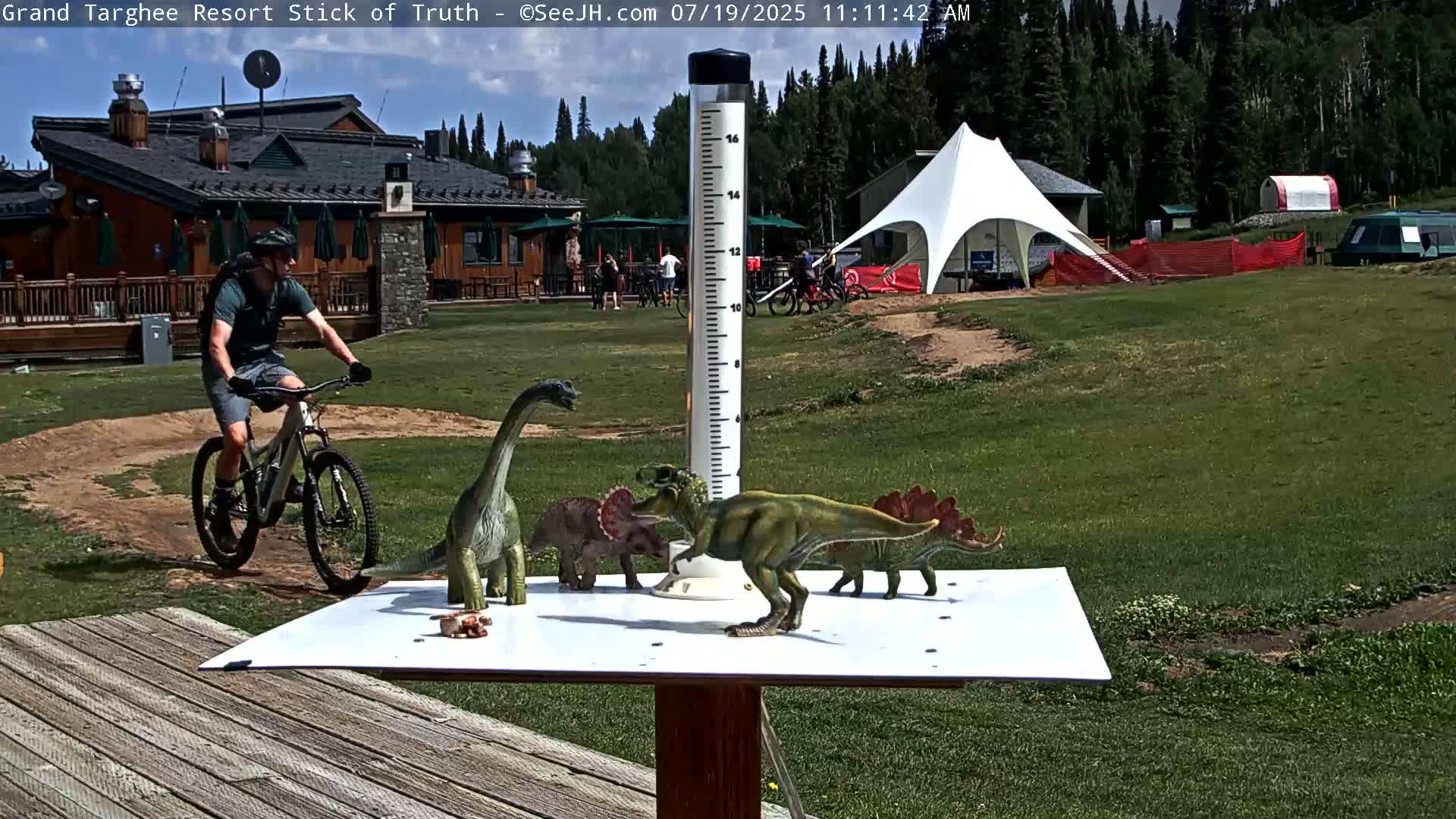 Teton, Grand Targhee Ski Resort Stick of Truth Live Cam - Alta, Teton, Wyoming, USA